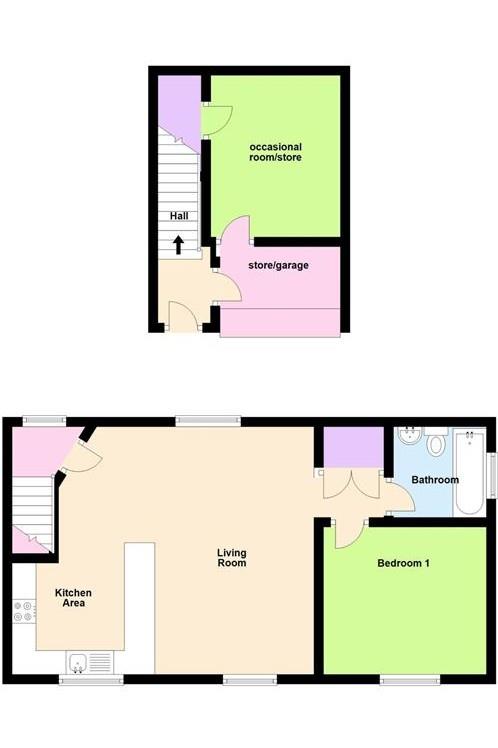 2, Longlands, Bradford floorplan