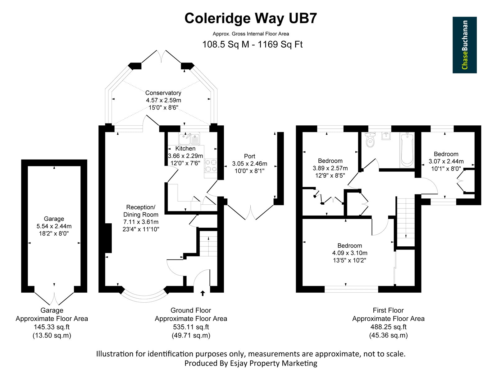 6, Coleridge Way, West Drayton floorplan
