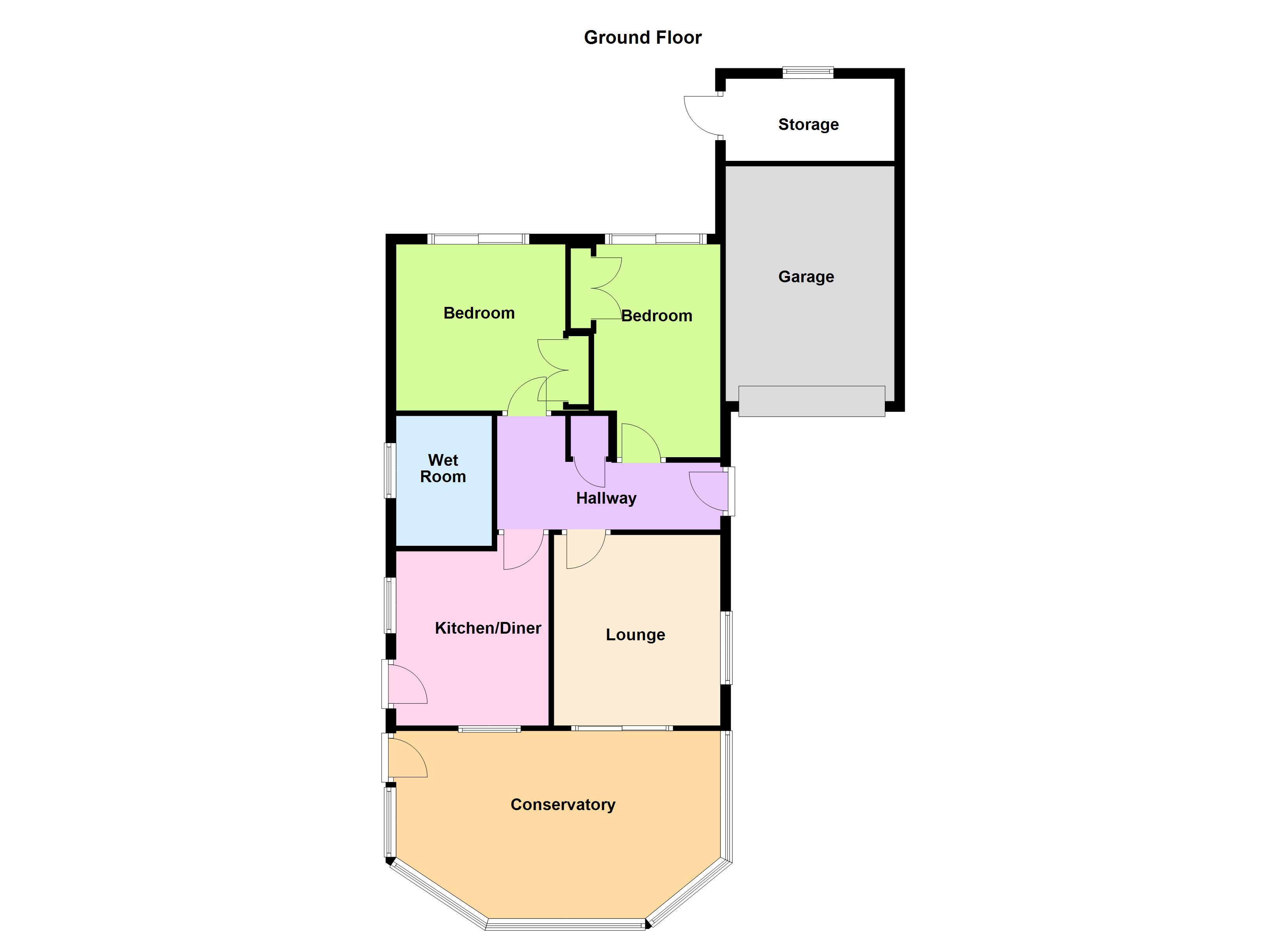 3, Alma Close, Tenby floorplan