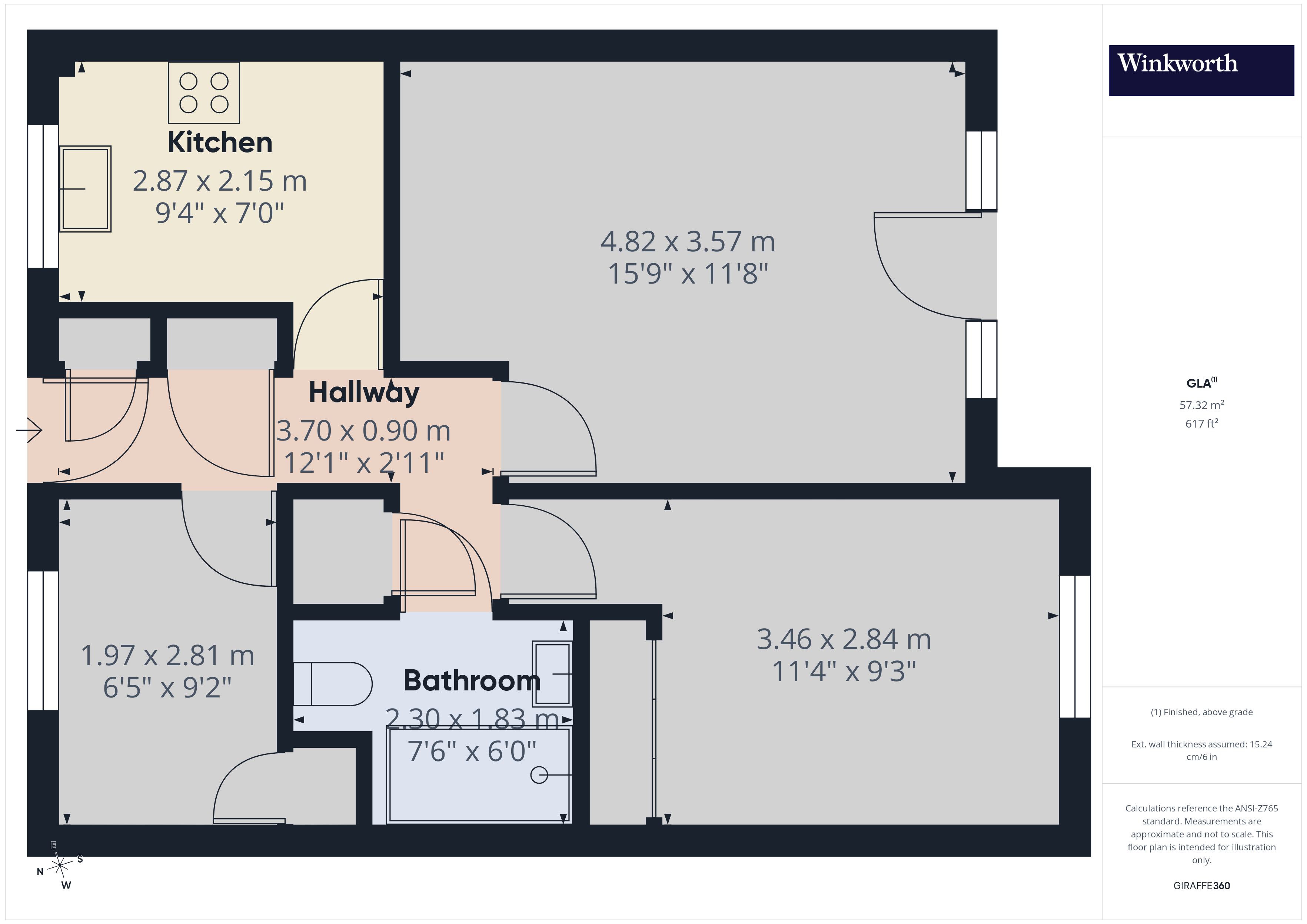 Flat 10, Marlborough House,, Northcourt Avenue, Berkshire floorplan
