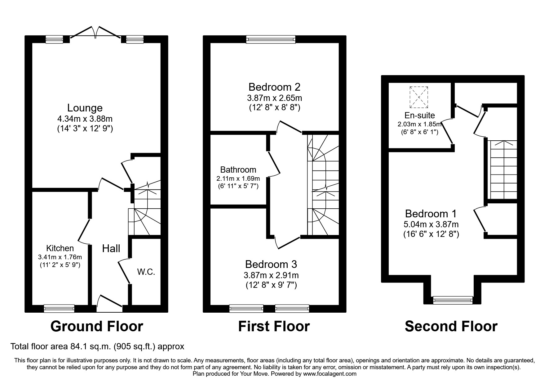 19, Thursfield Road, West Midlands floorplan
