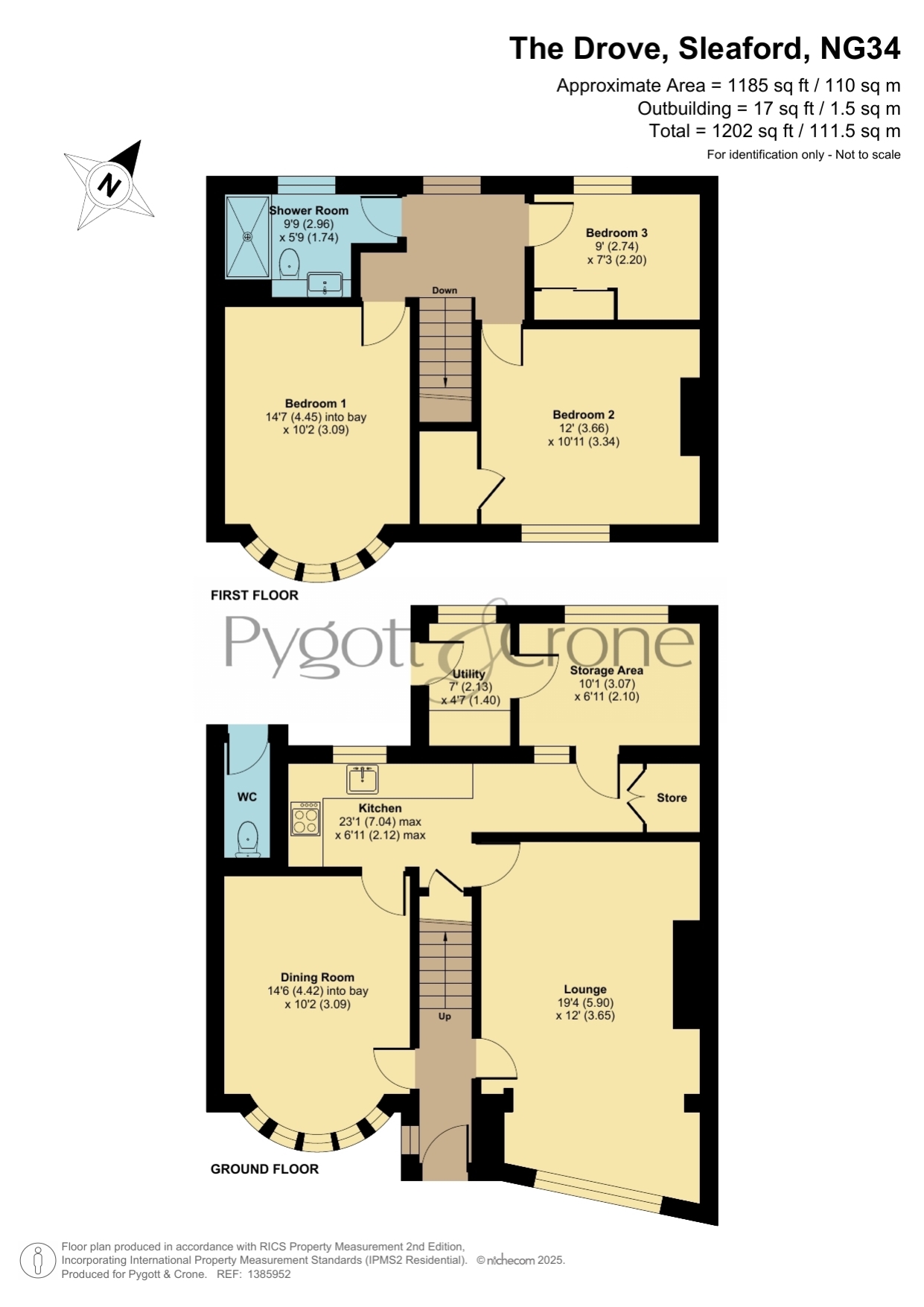 51, The Drove, Sleaford floorplan