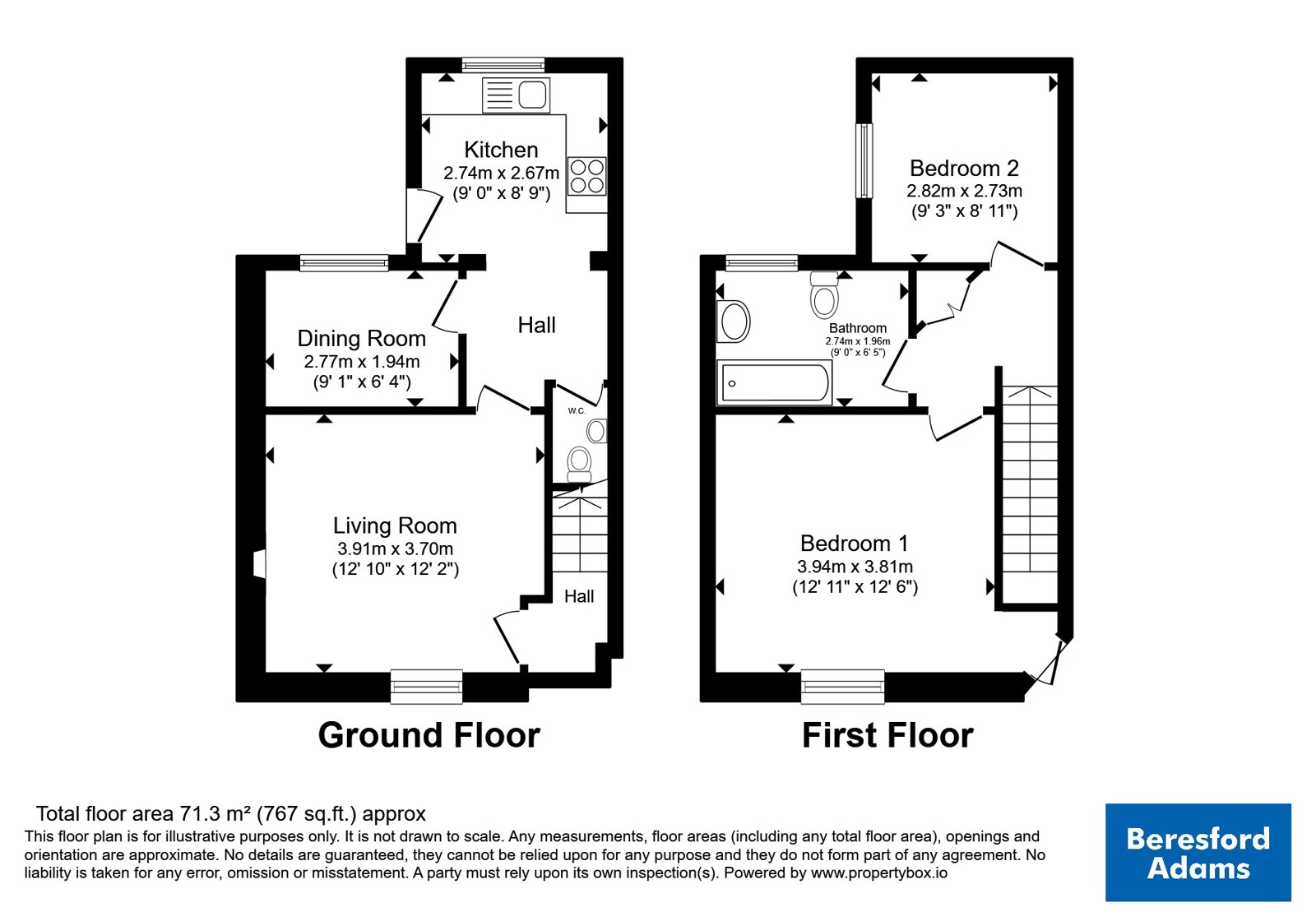 2 Marda Cottages,, Dublin Street, Gwynedd floorplan