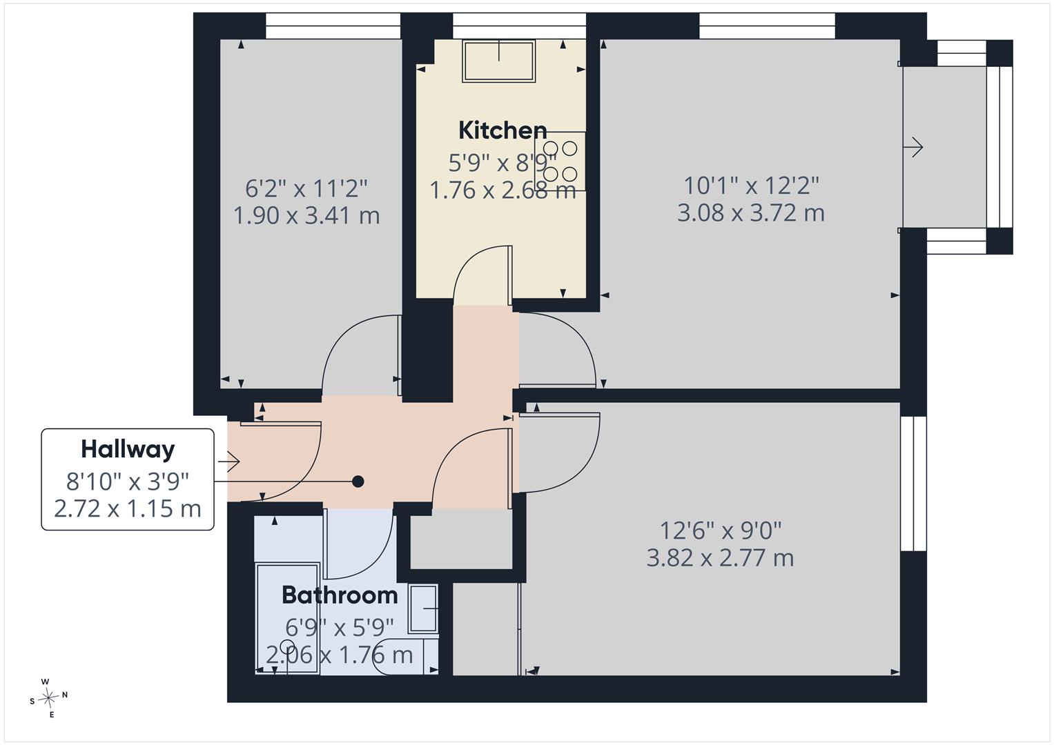 19, Merchants Warehouse, Hull floorplan