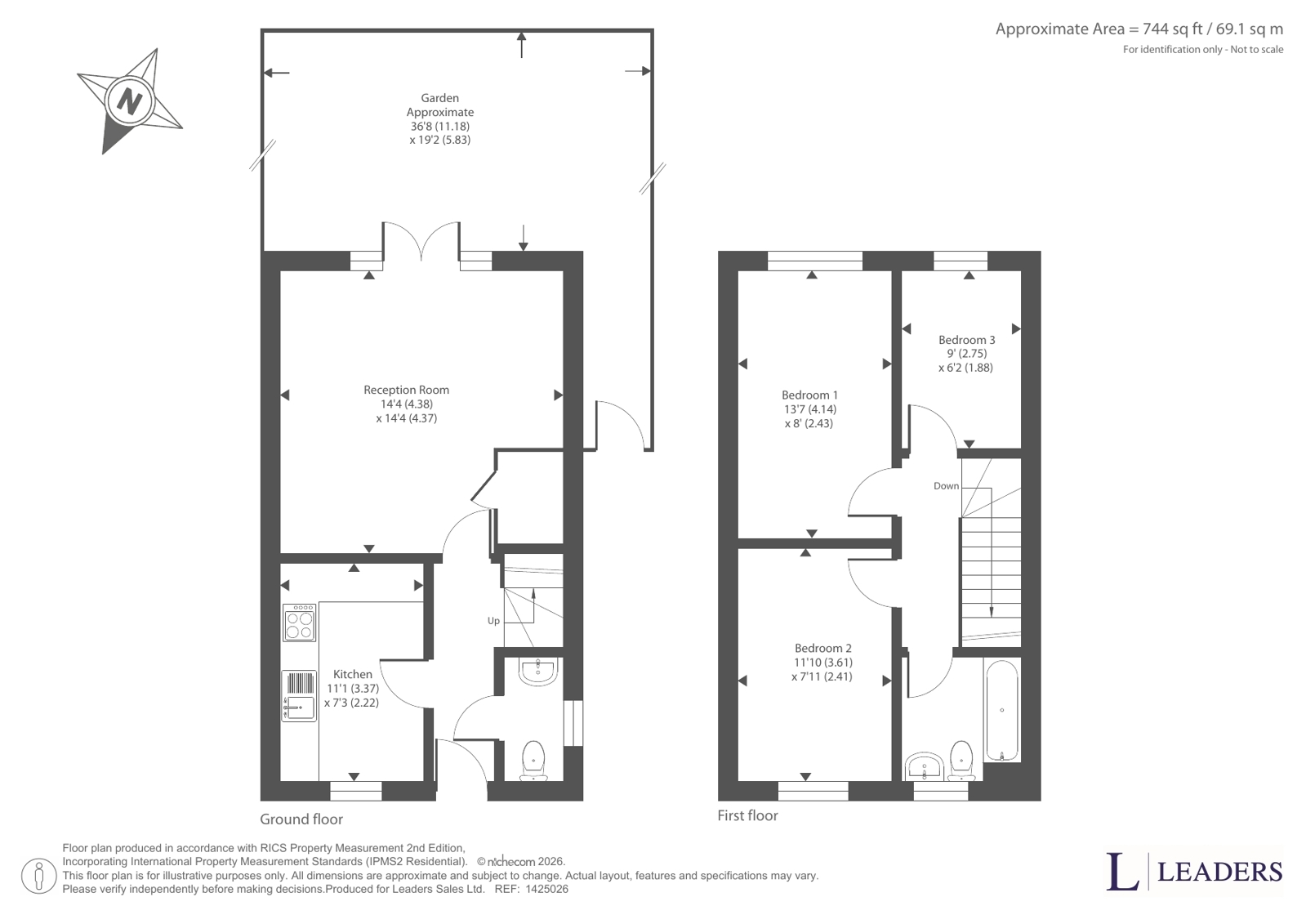 4, Maul Field Close, Cheshire floorplan