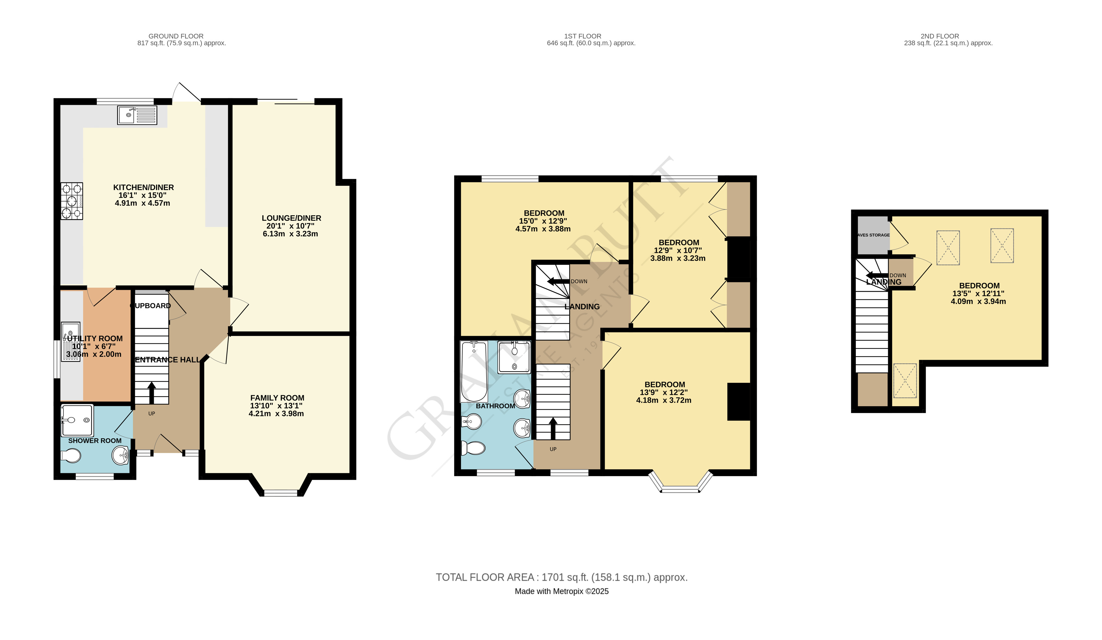 3, Worthing Road, Littlehampton floorplan