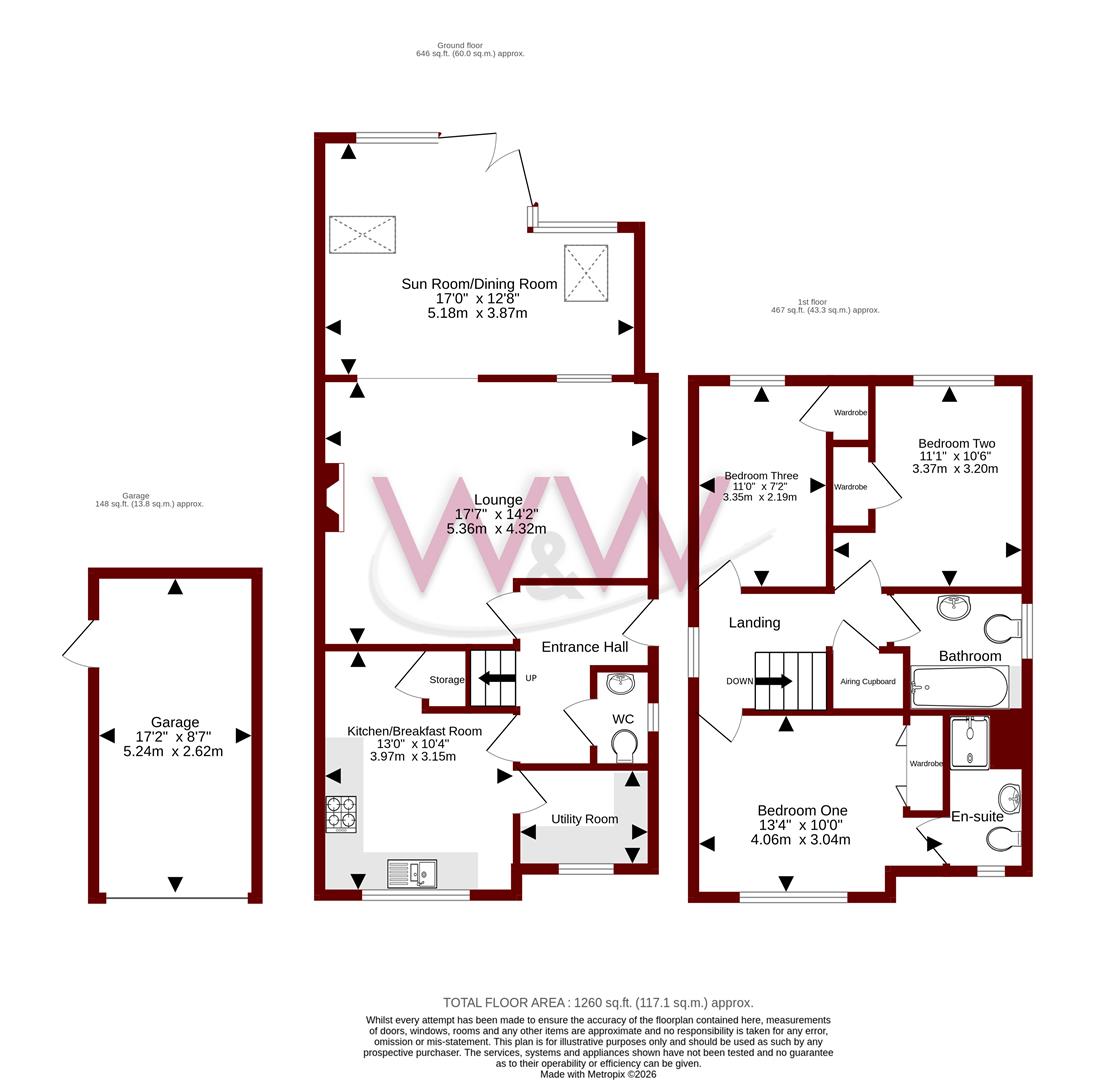 45, Sorrel Drive, Fareham floorplan