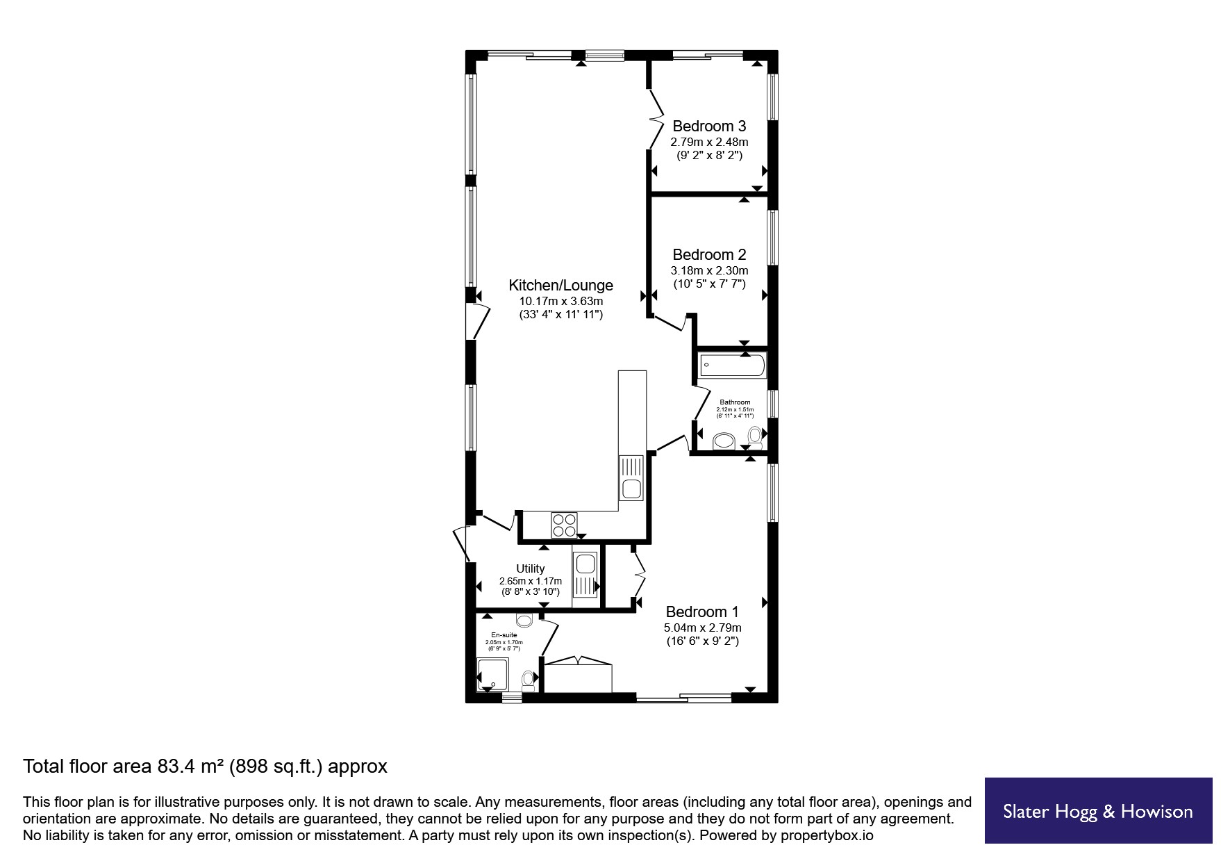Lochlibo Road, Beith floorplan