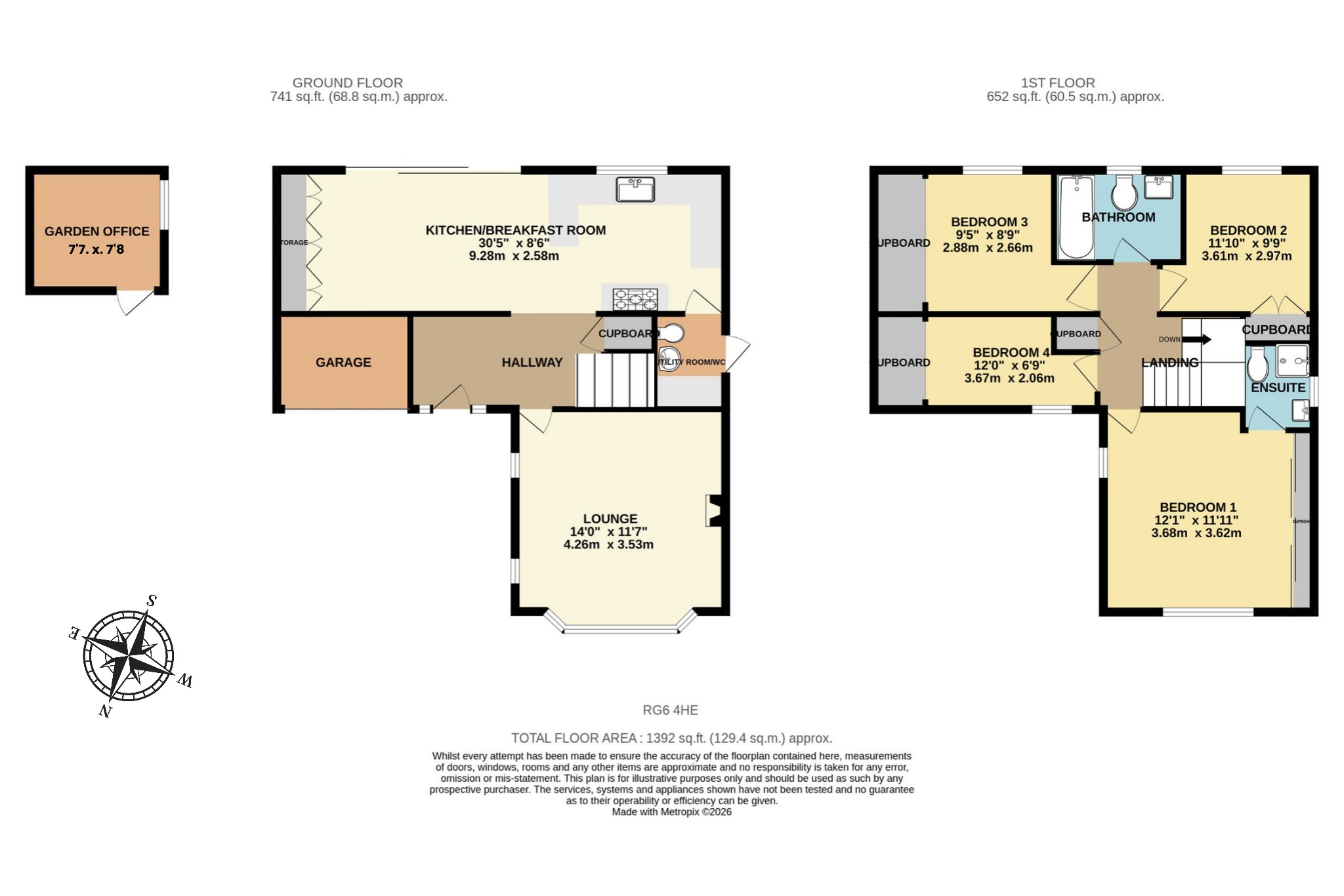 Lower Earley, Berkshire floorplan