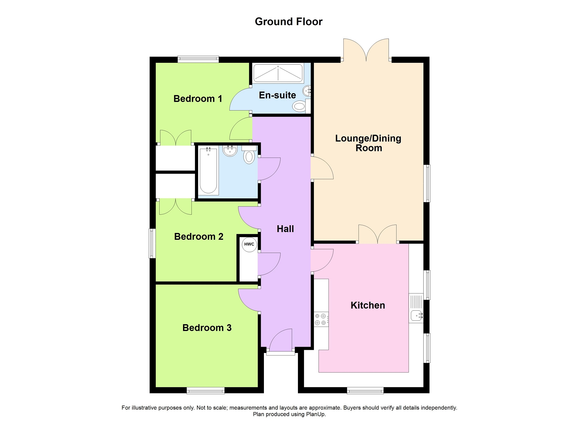 PLOT 37, The Cari, Ystradgynlais floorplan