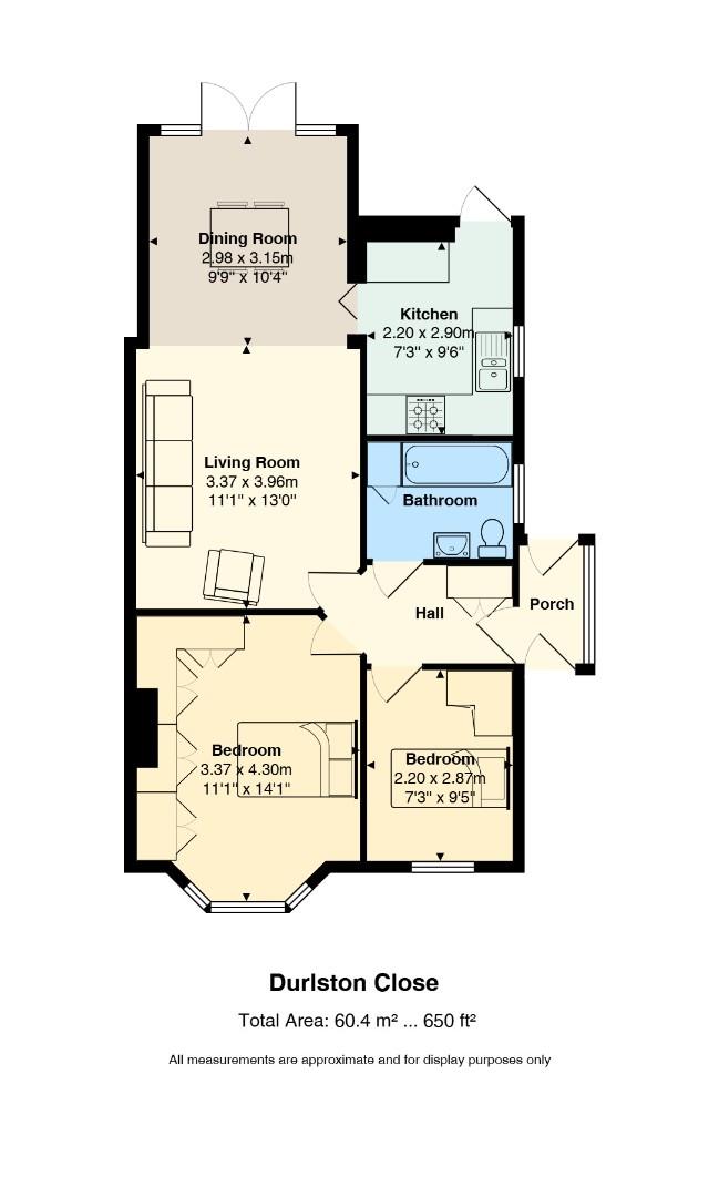 12, Durlston Close, Cardiff floorplan