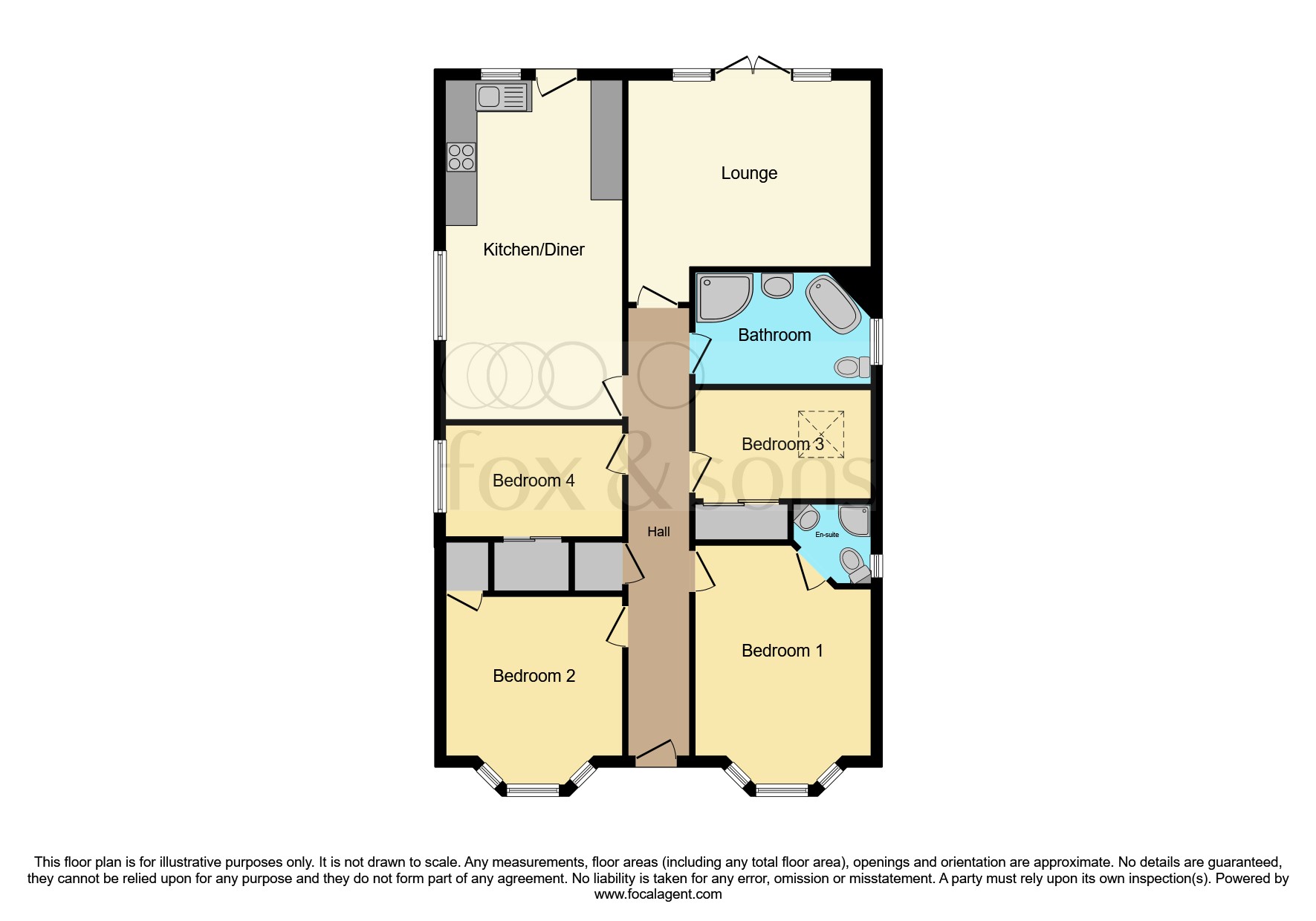 Salisbury Road, Ower, Romsey SO51, 4 bedroom detached bungalow for sale