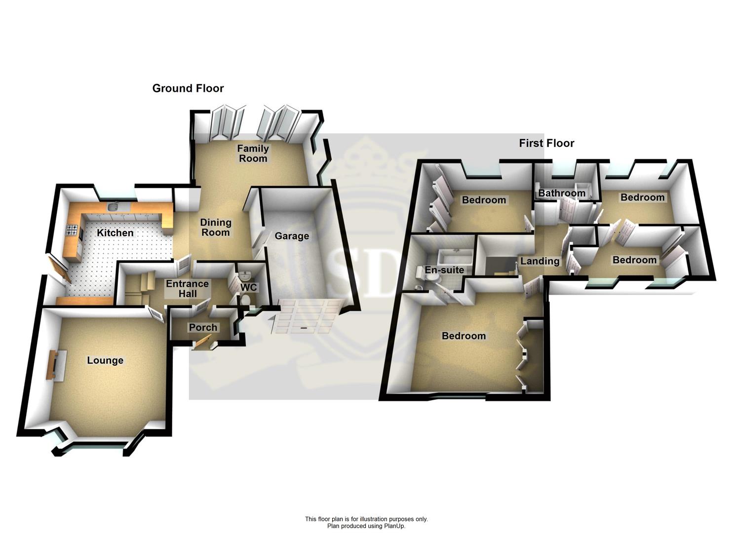 2, Tudor Close, St. Helens floorplan
