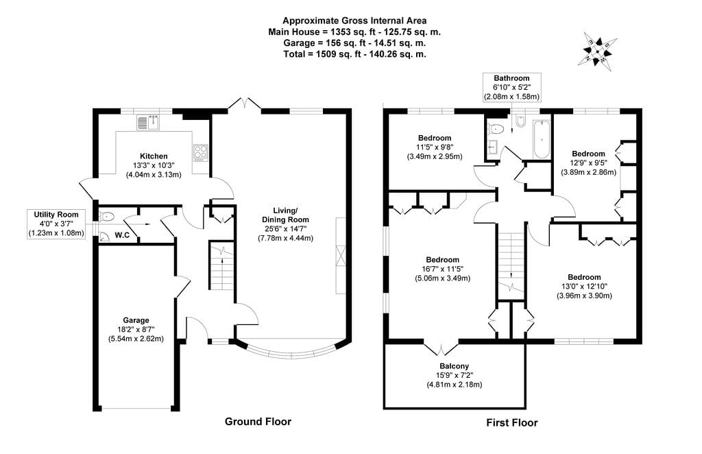 23, Grangewood, Slough floorplan