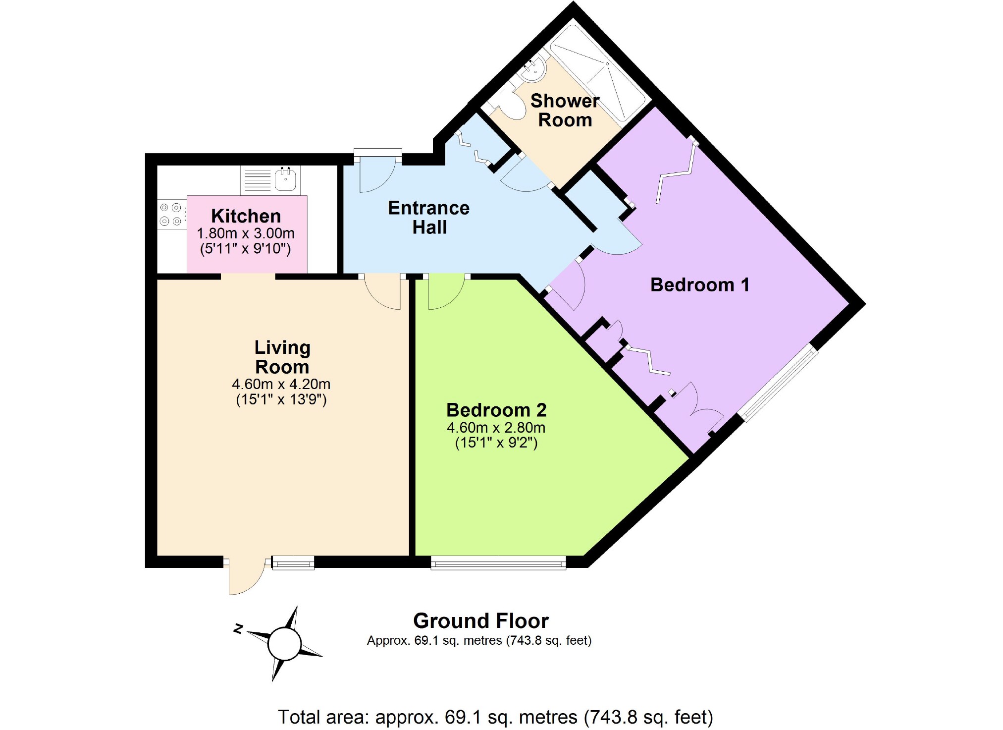 2 Bedrooms Flat for sale in Crescent Dale, Maidenhead, Berkshire SL6