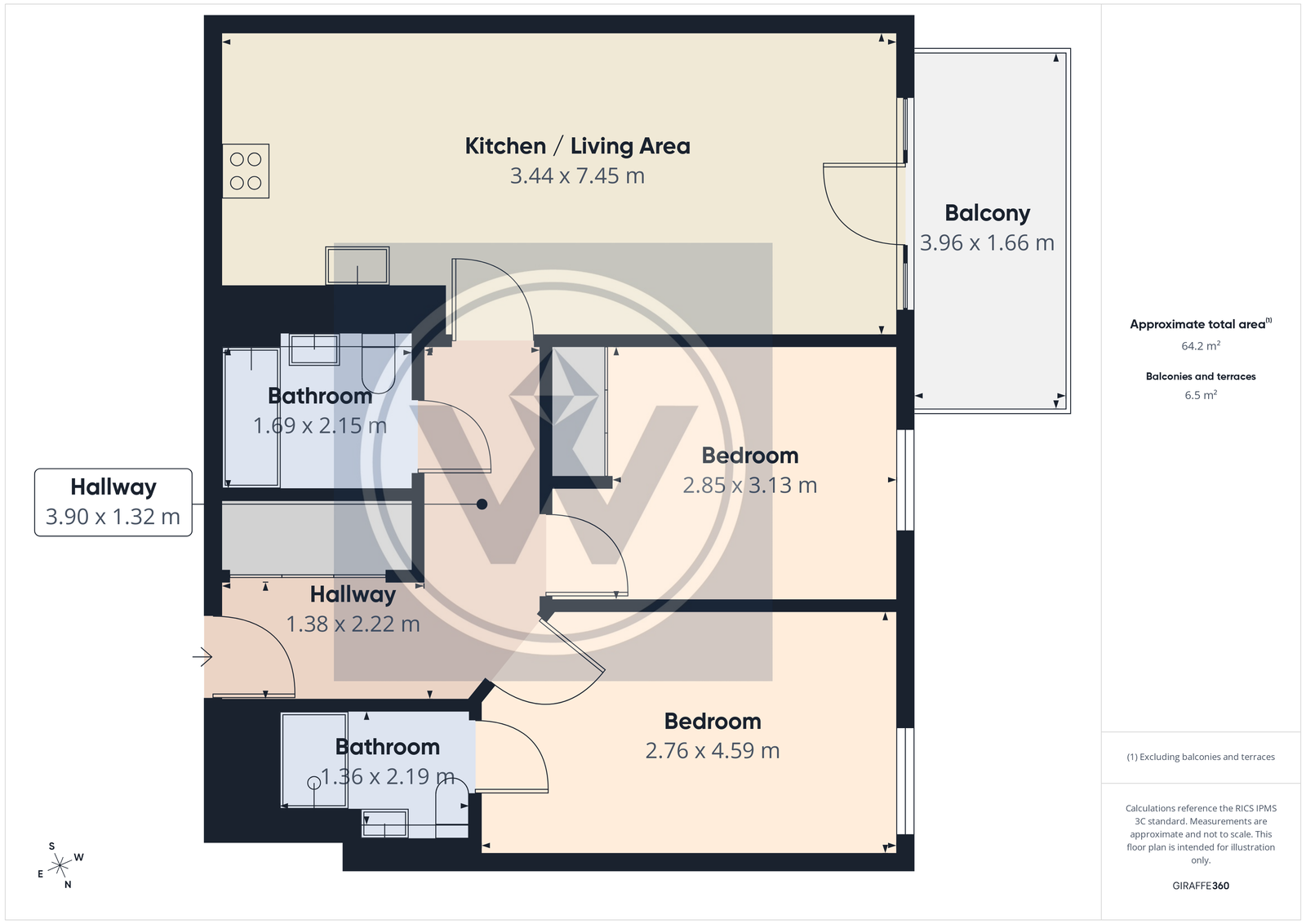 Nestles Avenue, London floorplan