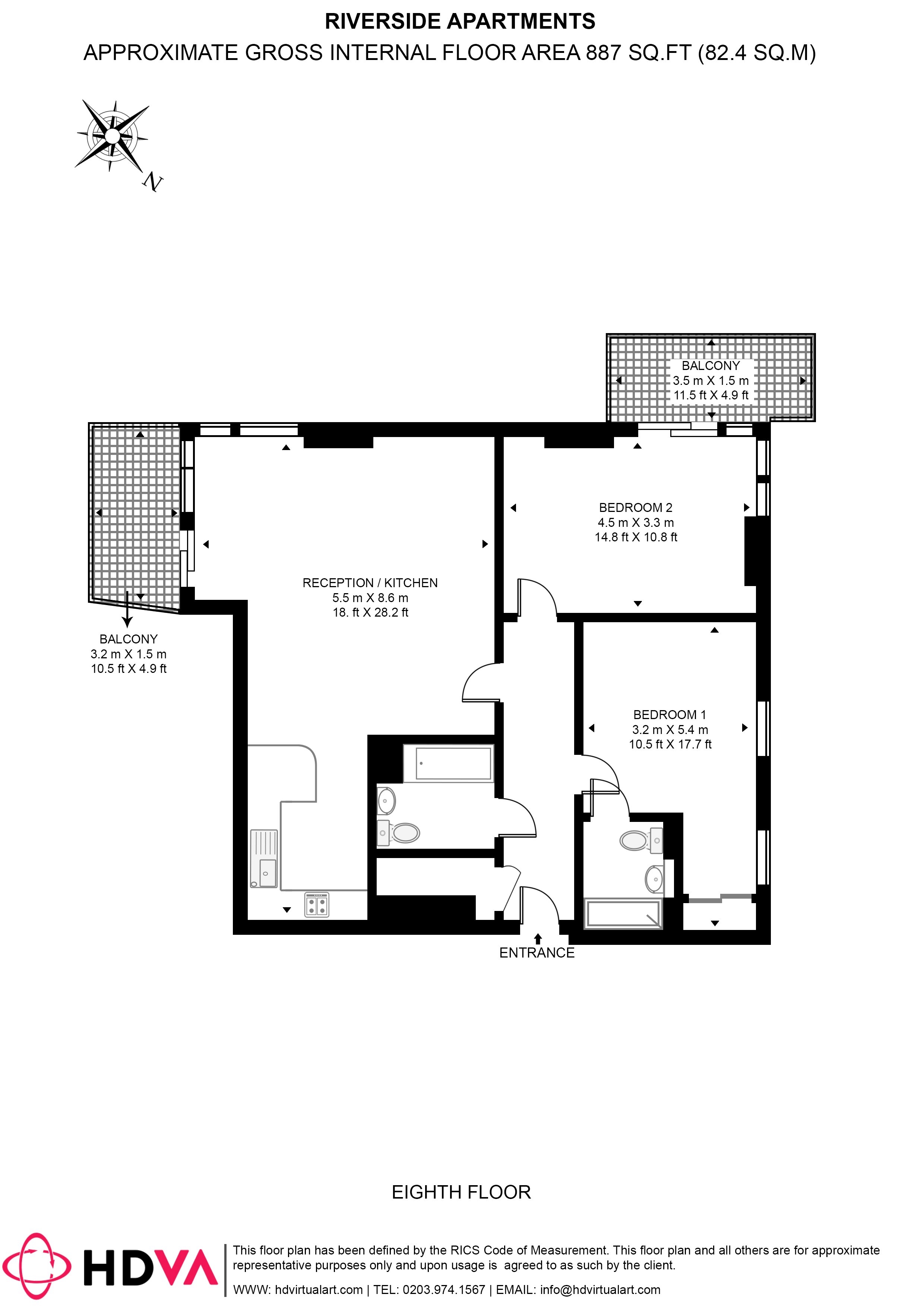 Goodchild Road, London floorplan