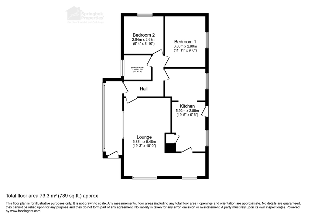 15, The Gardens, Carlton Colville floorplan