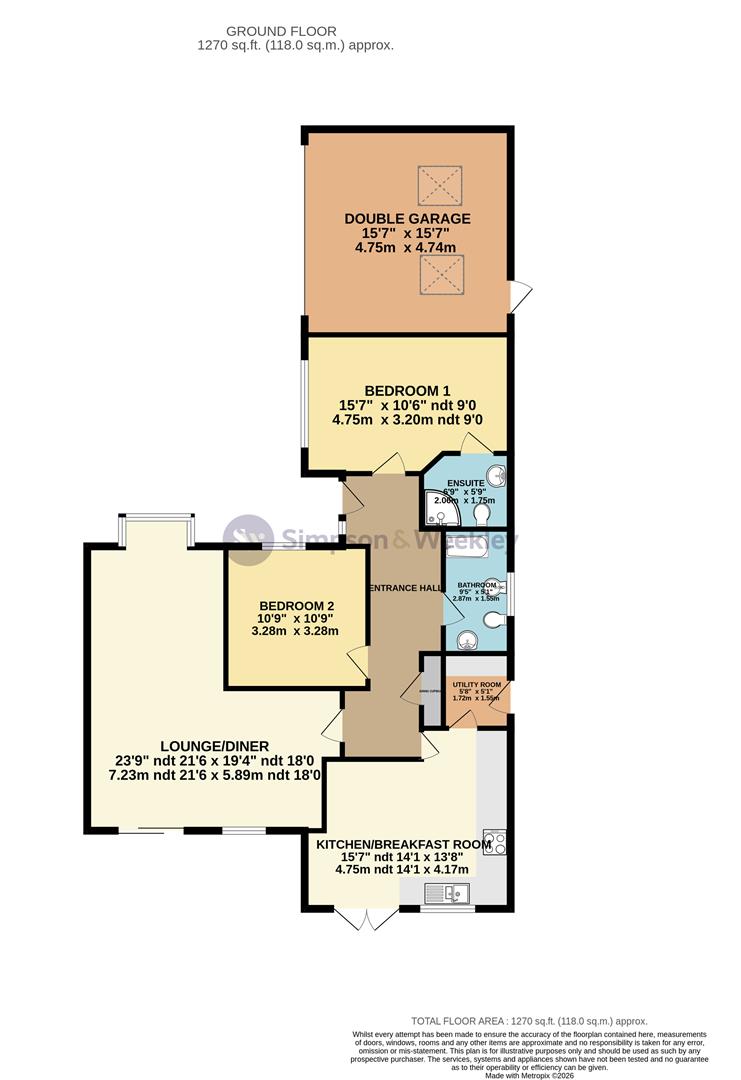 27, Gardenfield, Higham Ferrers floorplan