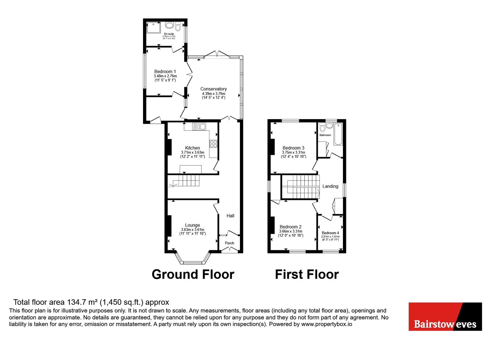 53, Huntly Grove, Cambridgeshire floorplan
