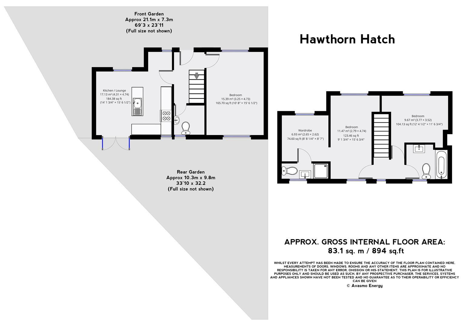 17, Hawthorn Hatch, Brentford floorplan