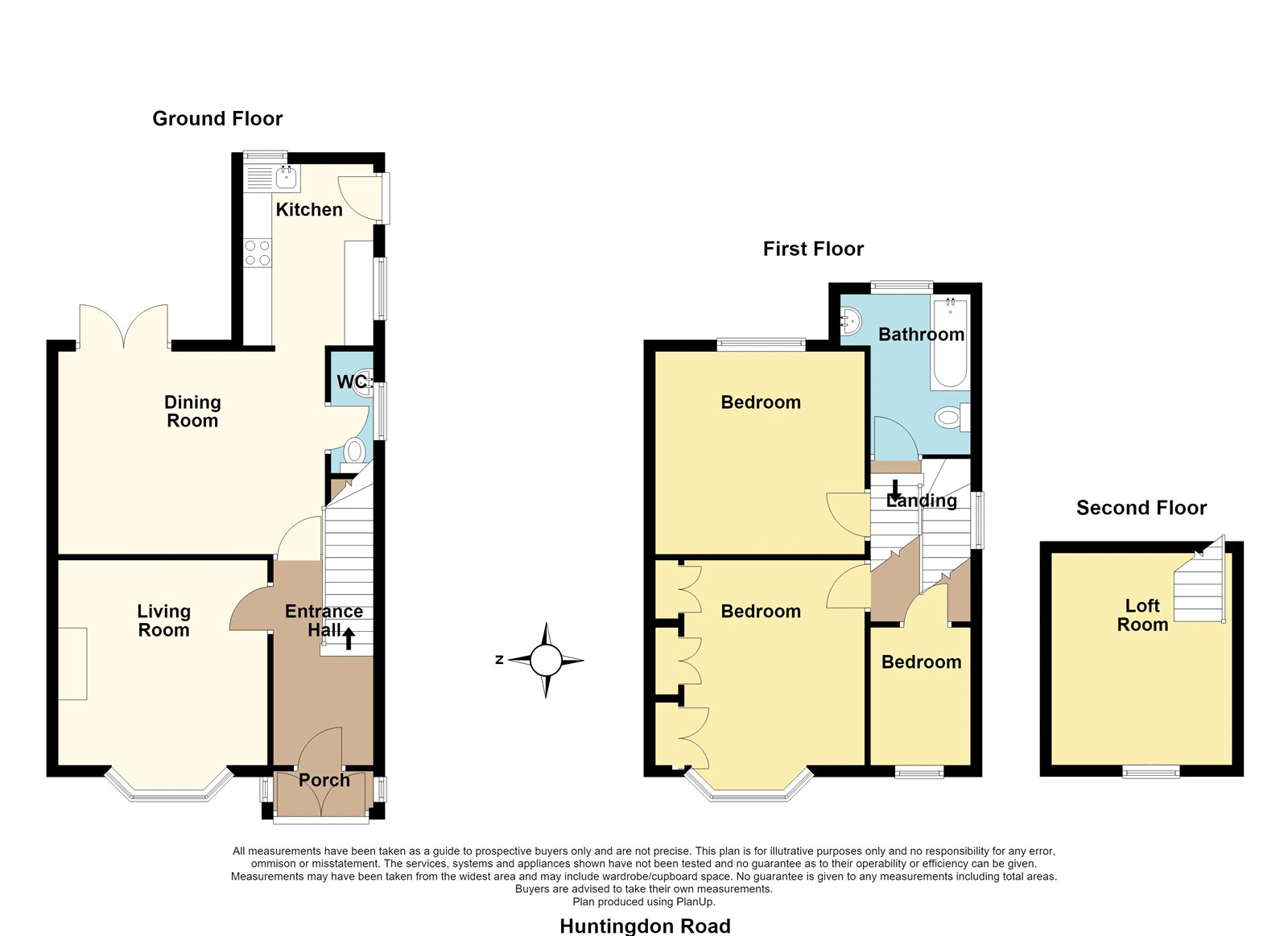 18, Huntingdon Road, Southend On Sea floorplan