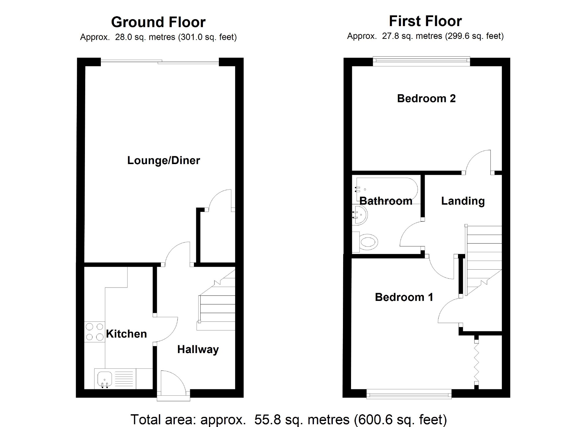 2 Bedrooms Terraced house for sale in St Anthonys Place, Tattenhoe, Milton Keynes MK4