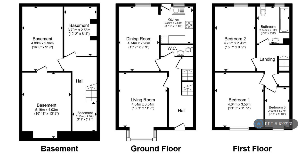 Potternewton Lane, Leeds floorplan