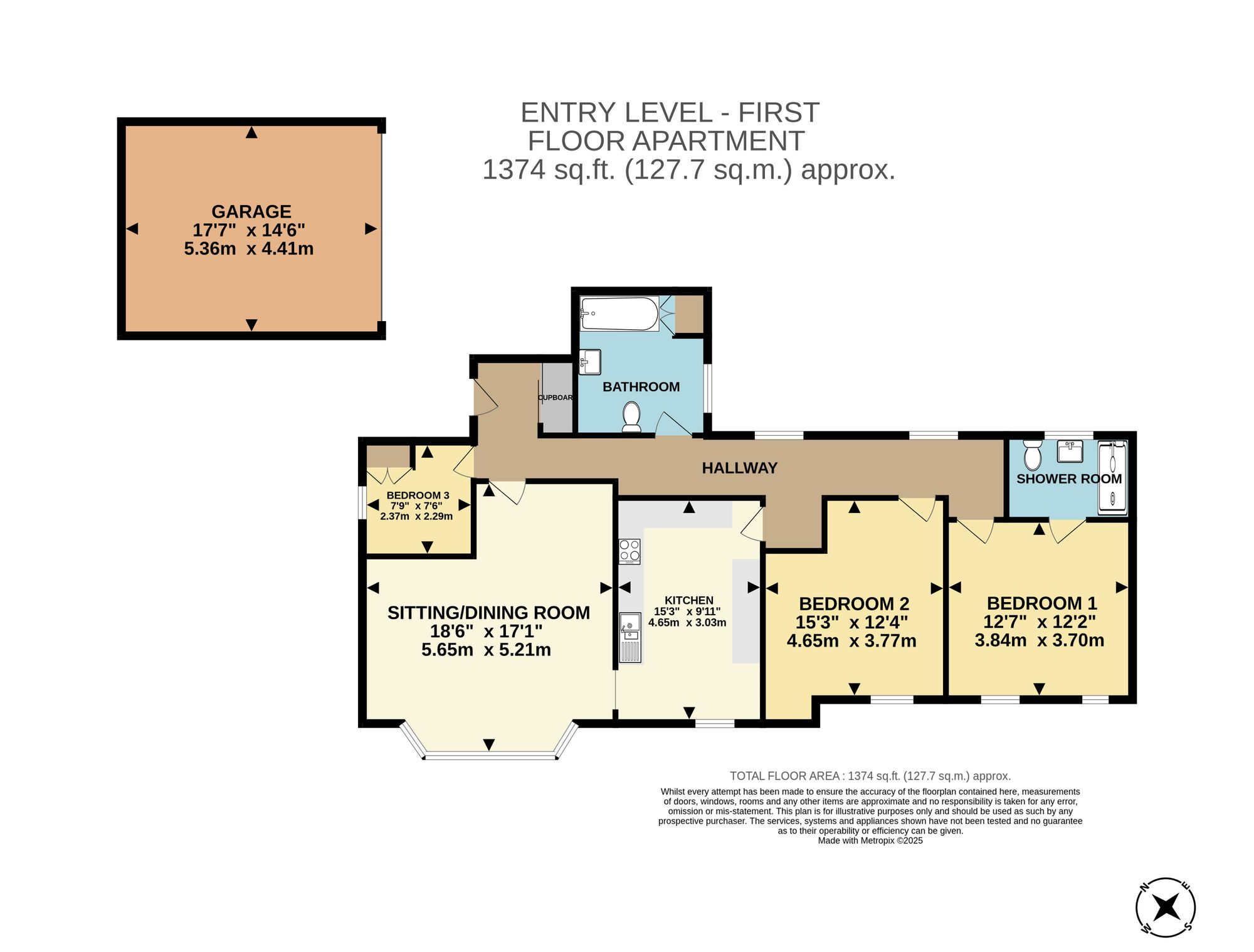 3 Watcombe Court, Torquay floorplan