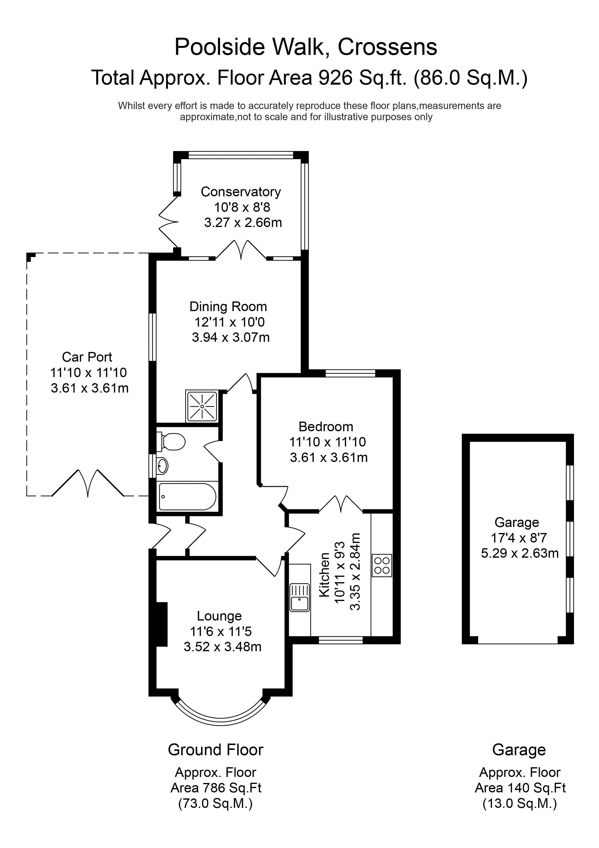 2 Bedrooms Semi-detached bungalow for sale in Poolside Walk, Southport PR9