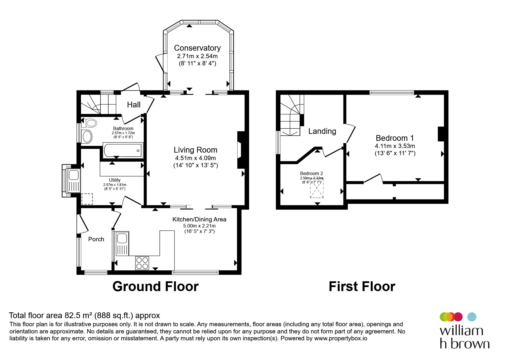 2, Wood Dene, Stanley Road, HALIFAX floorplan