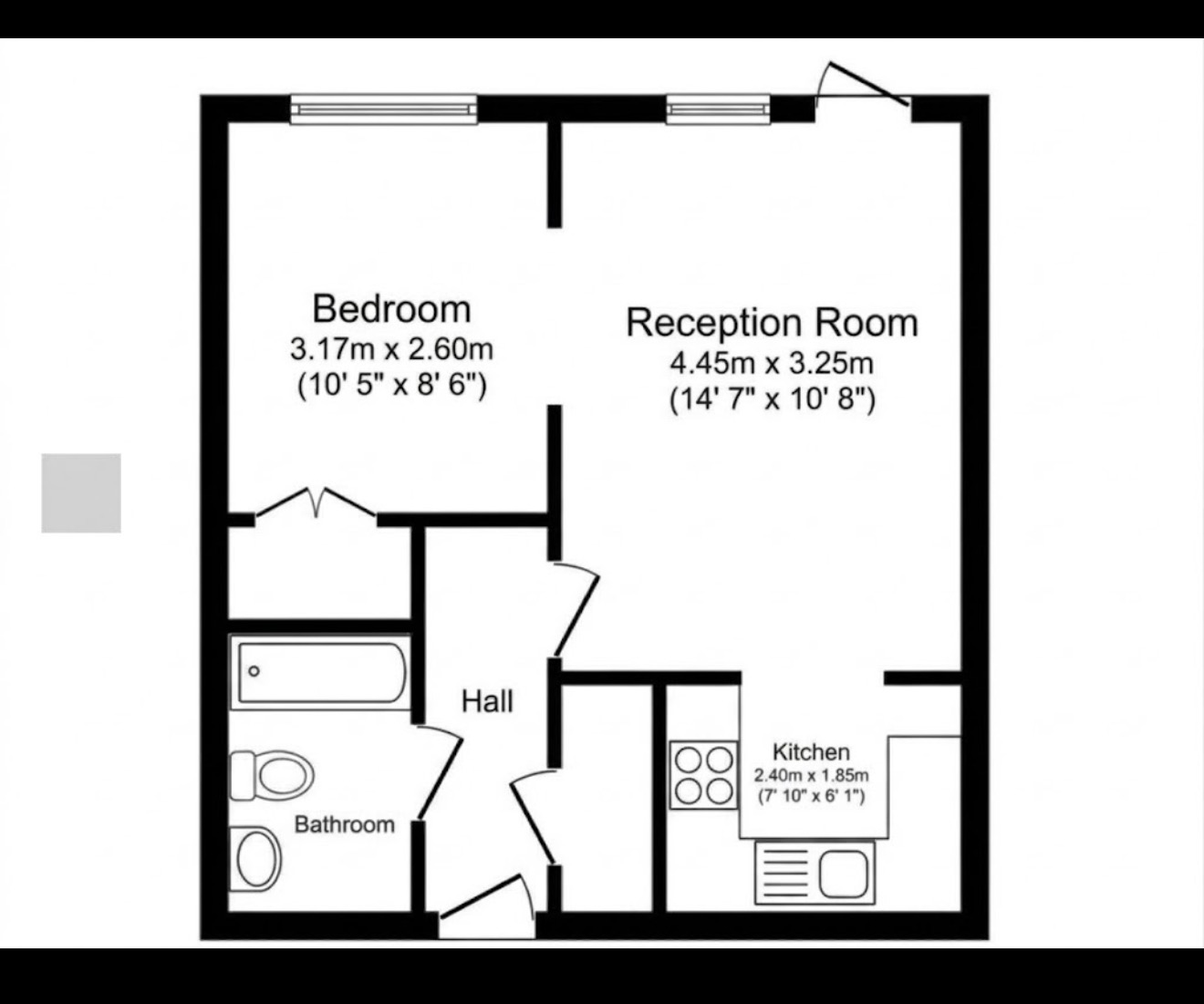 Flat 1, Oak Lodge, 21, Thicket Road, SUTTON floorplan