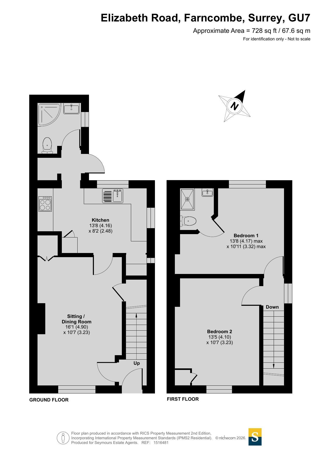 25, Elizabeth Road, Surrey floorplan