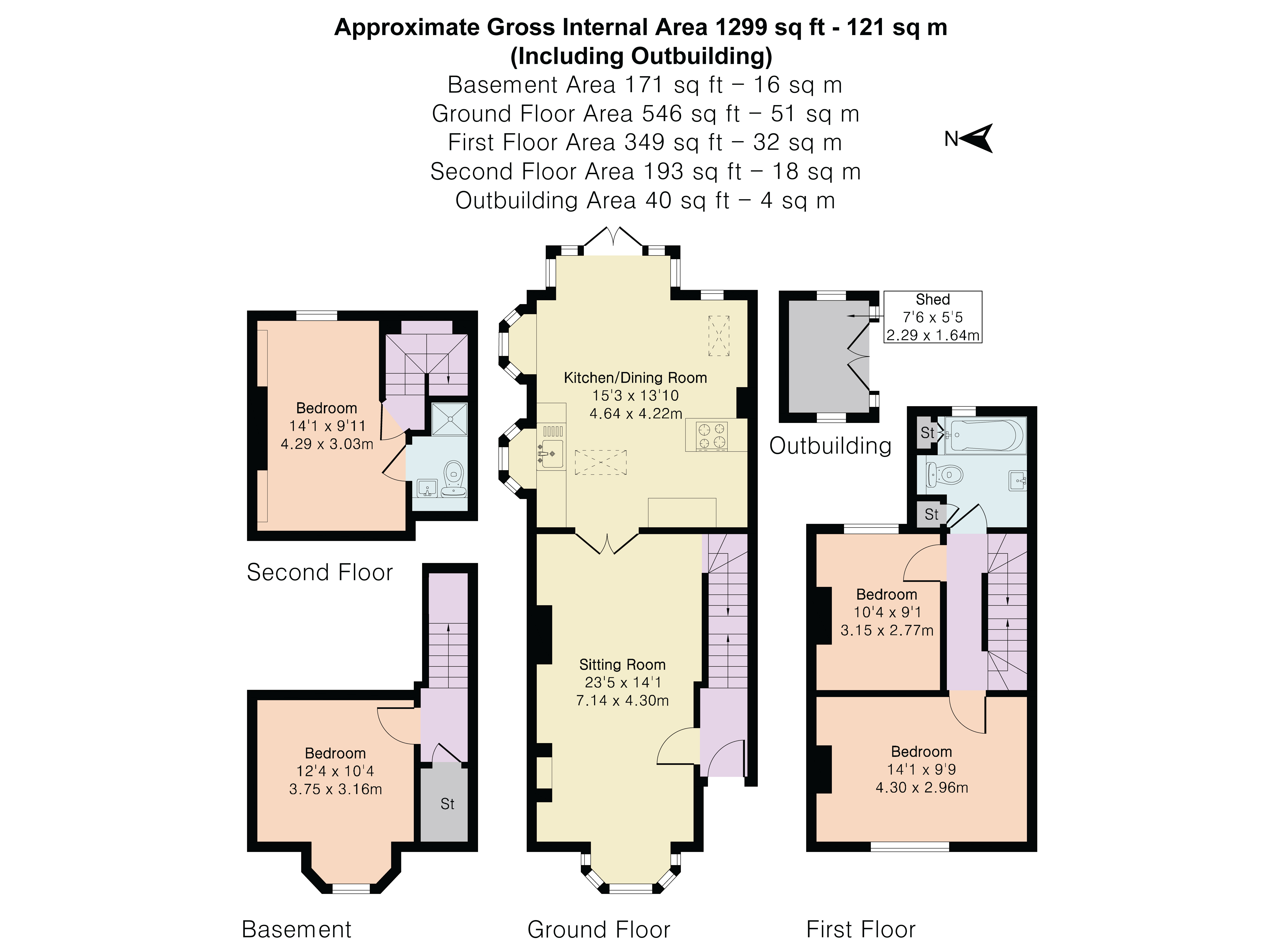 119, Kingston Road, Oxfordshire floorplan