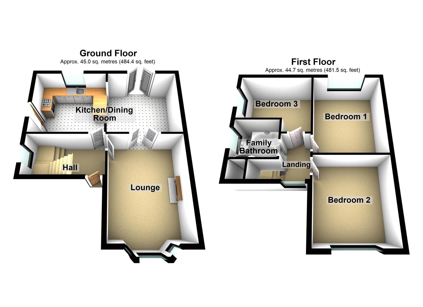 3 Bedrooms Semi-detached house for sale in Oakley Estate, Shepshed, Leicestershire LE12