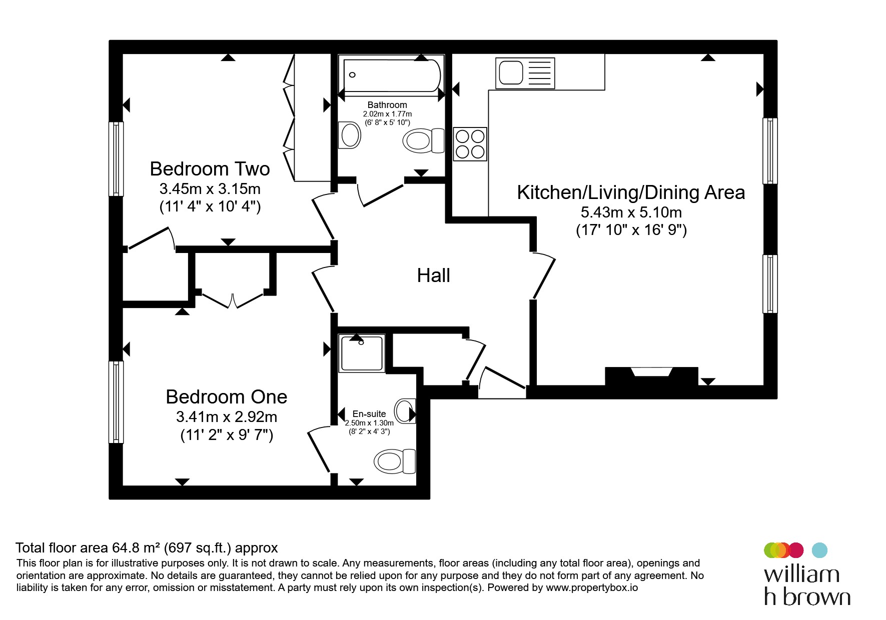 20, Waterfall Close, Hoddesdon floorplan