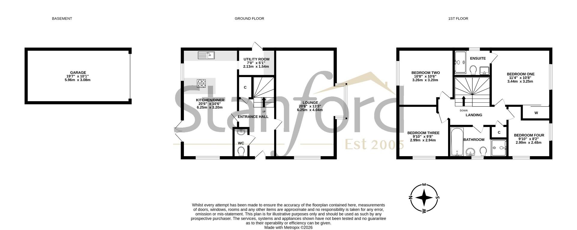 45, Brendon Gardens, Eastleigh floorplan