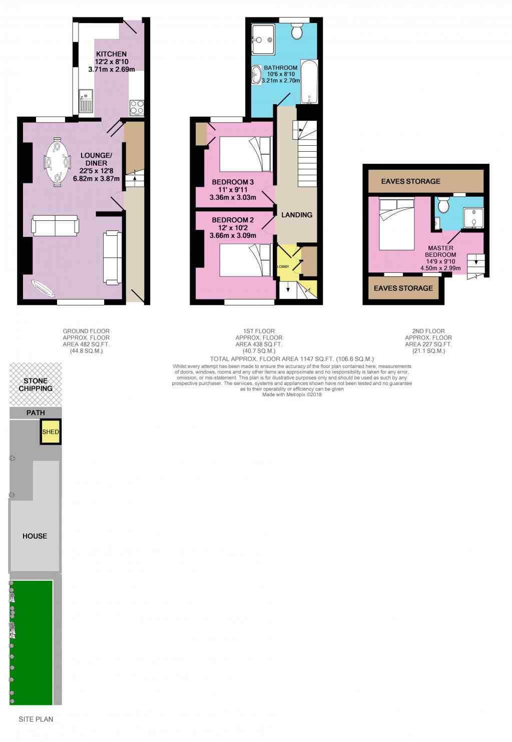 3 Bedrooms Terraced house to rent in South View, Anlaby Common, Hull HU4