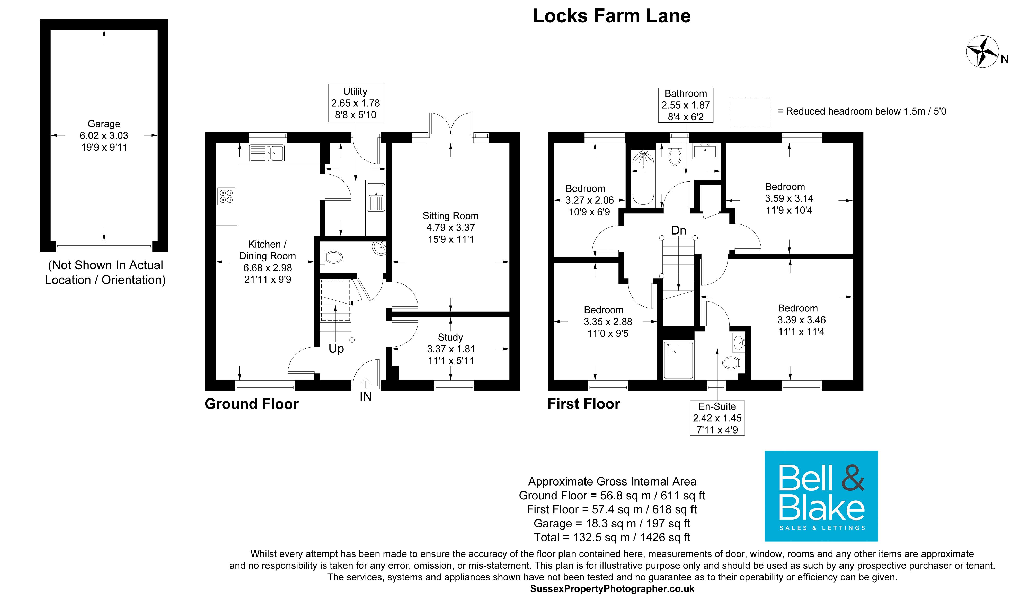 Lock's Farm Lane, Chichester floorplan