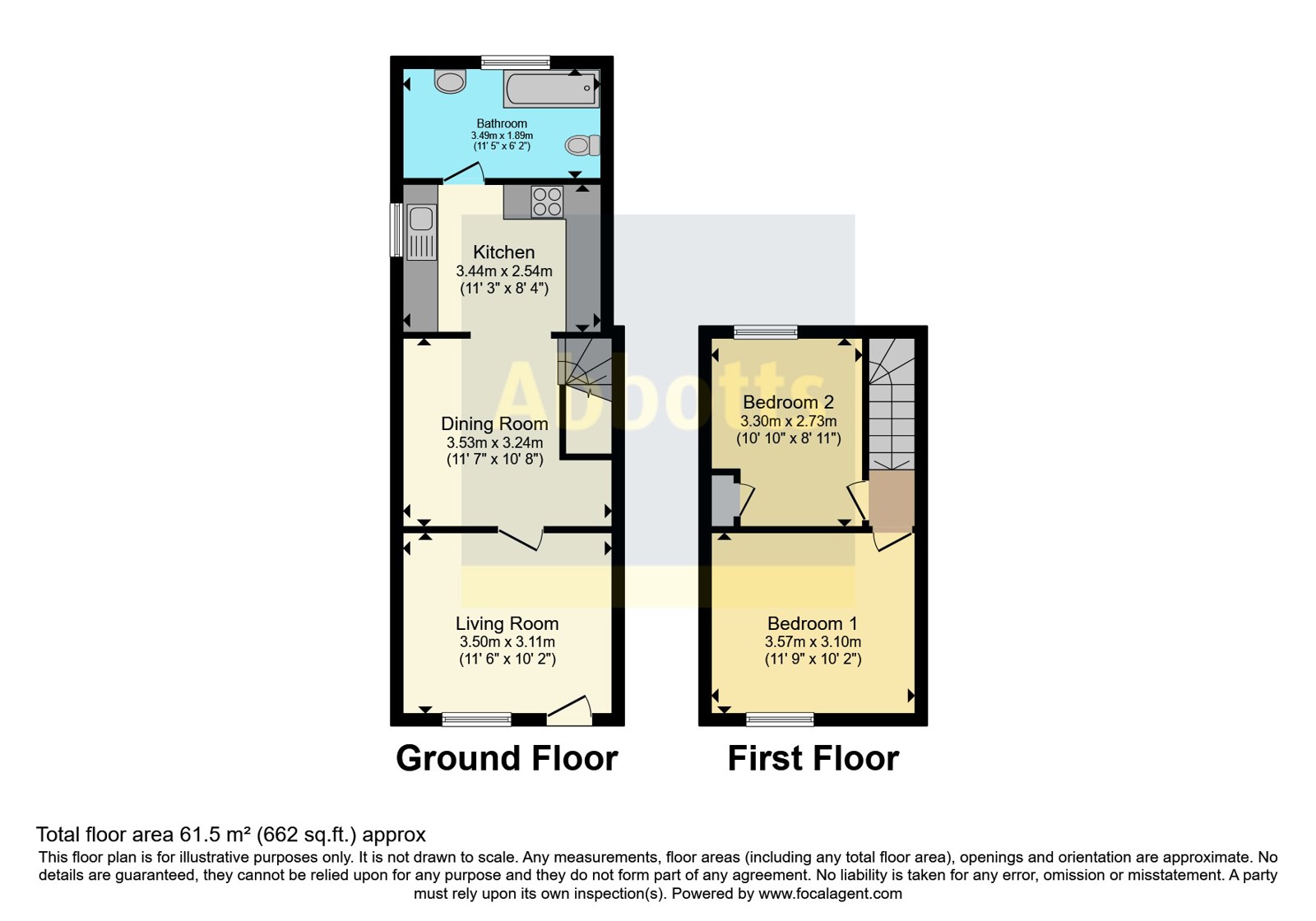316, Cauldwell Hall Road, Suffolk floorplan