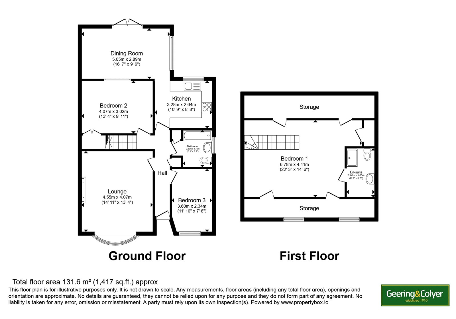 14, Derville Road, New Romney floorplan