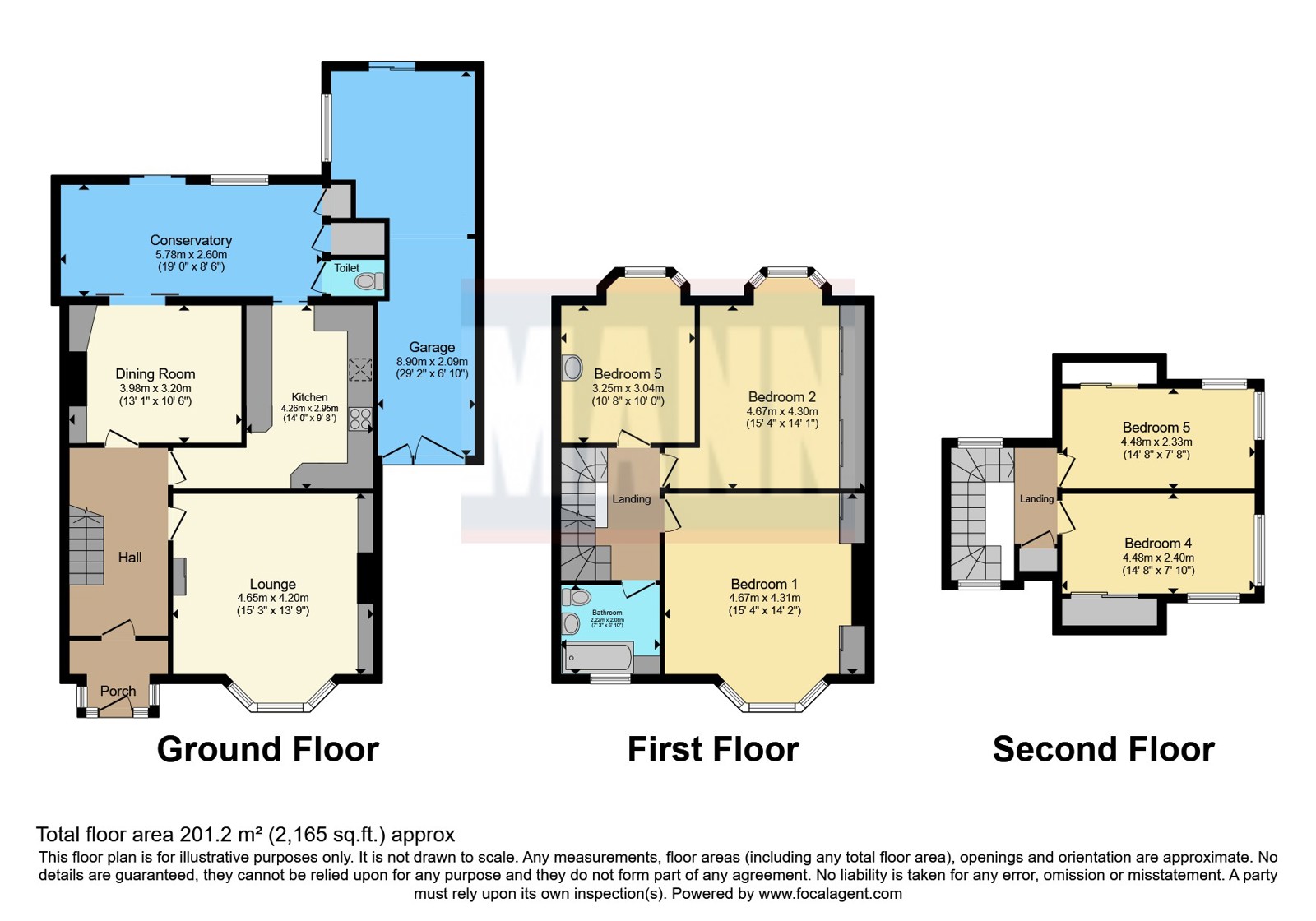 91, South Eastern Road, Kent floorplan