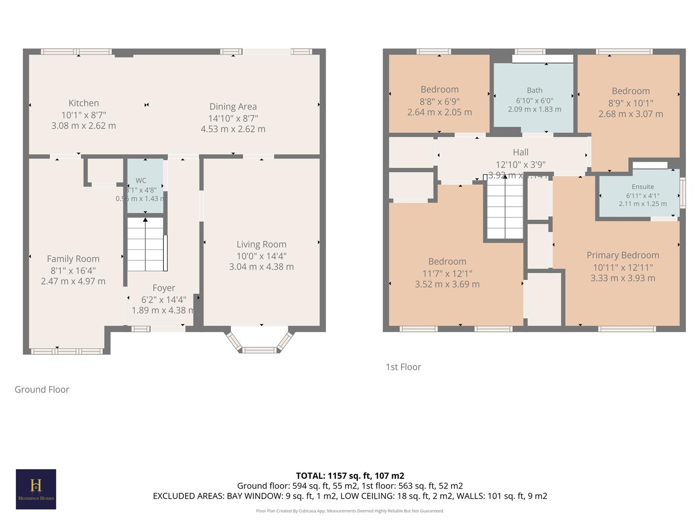 37, Badger Park, Broxburn floorplan