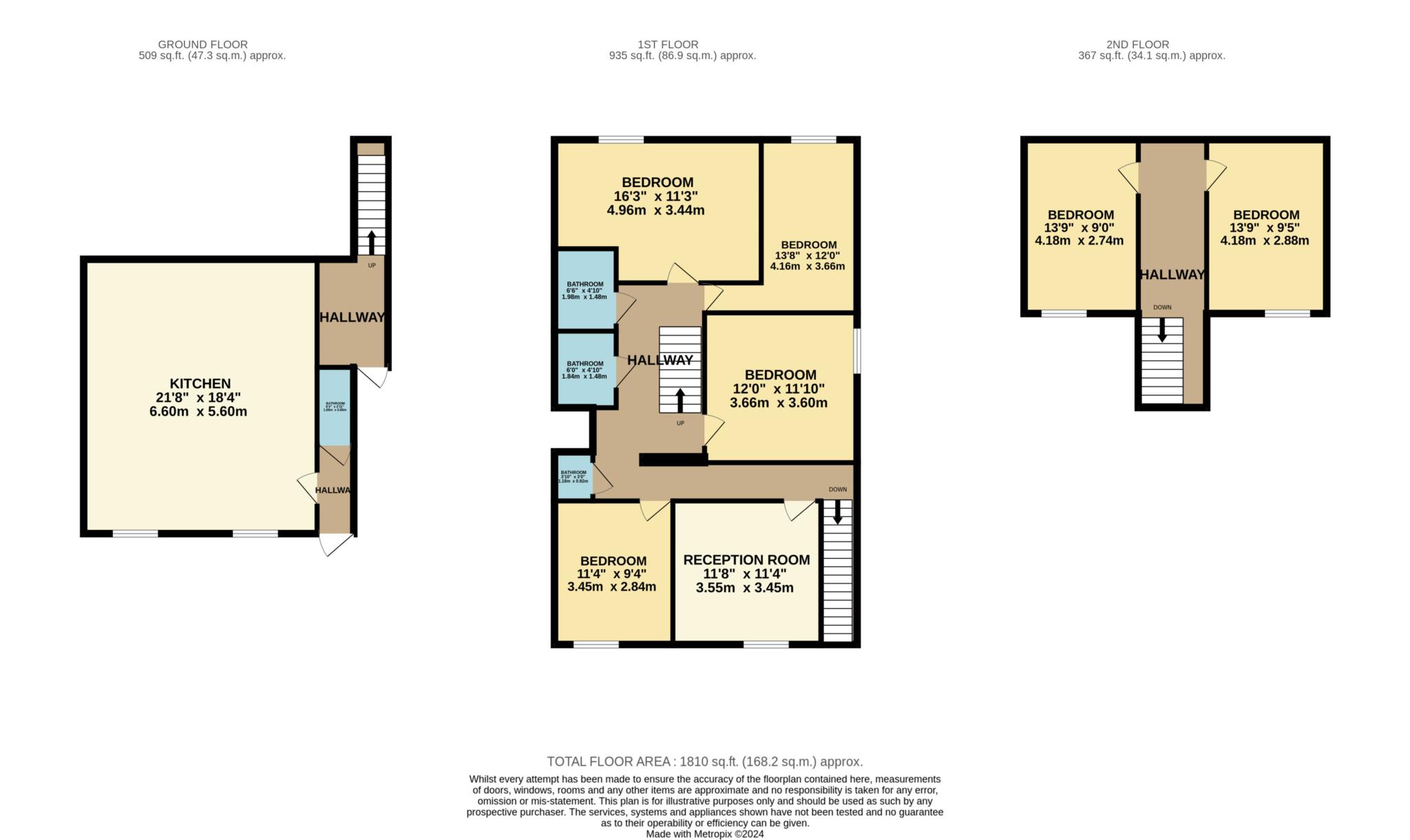 Foxhill Road, Reading floorplan