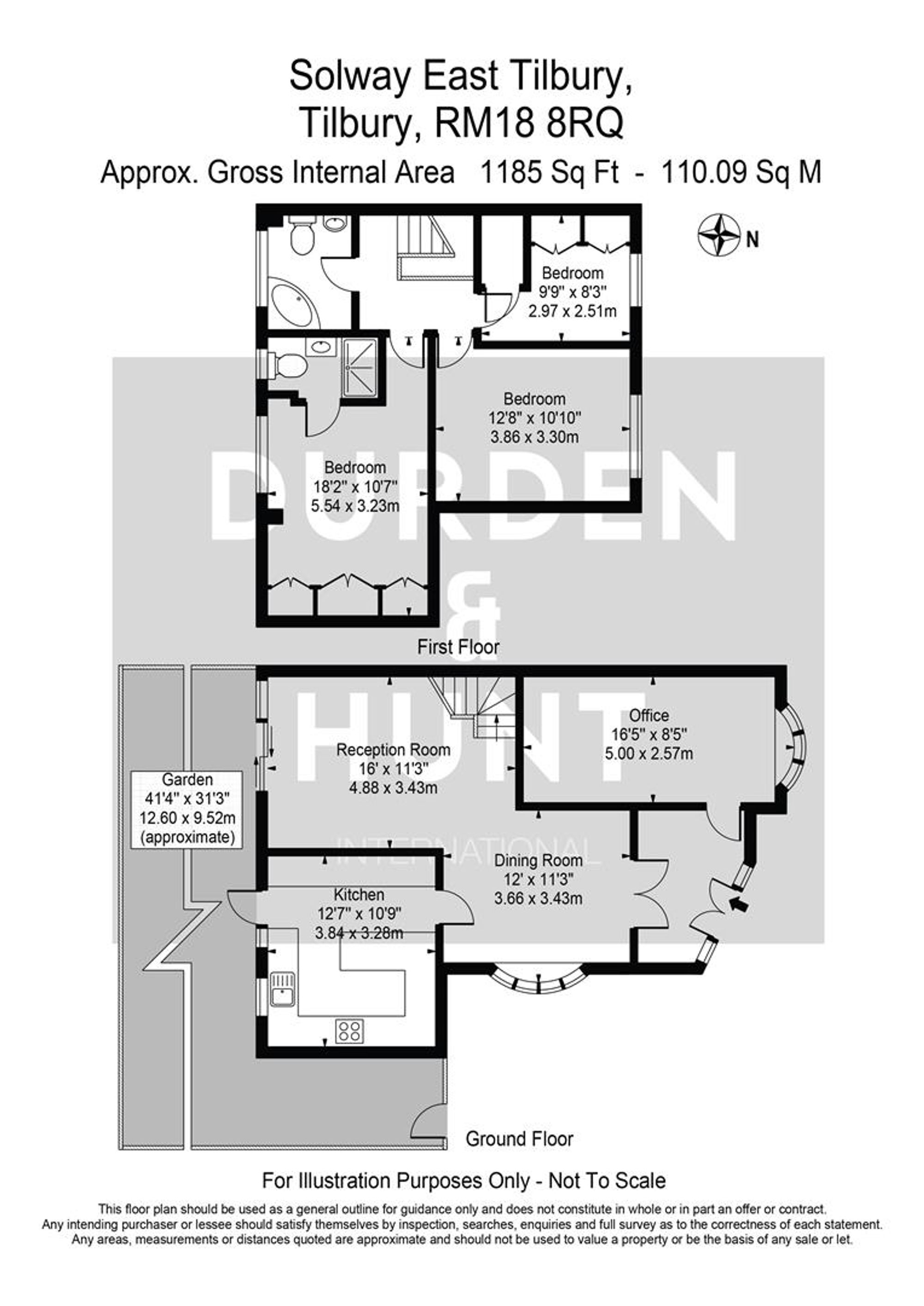 45 Solway, Tilbury floorplan