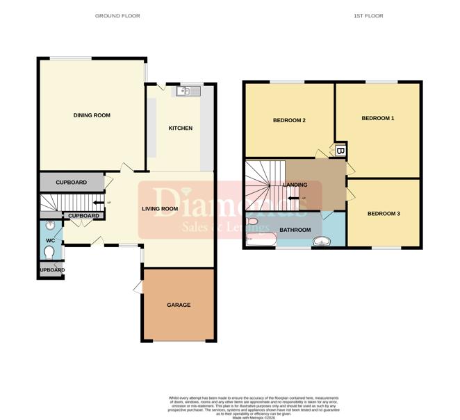 65, Buxton Court, Lansbury Park floorplan
