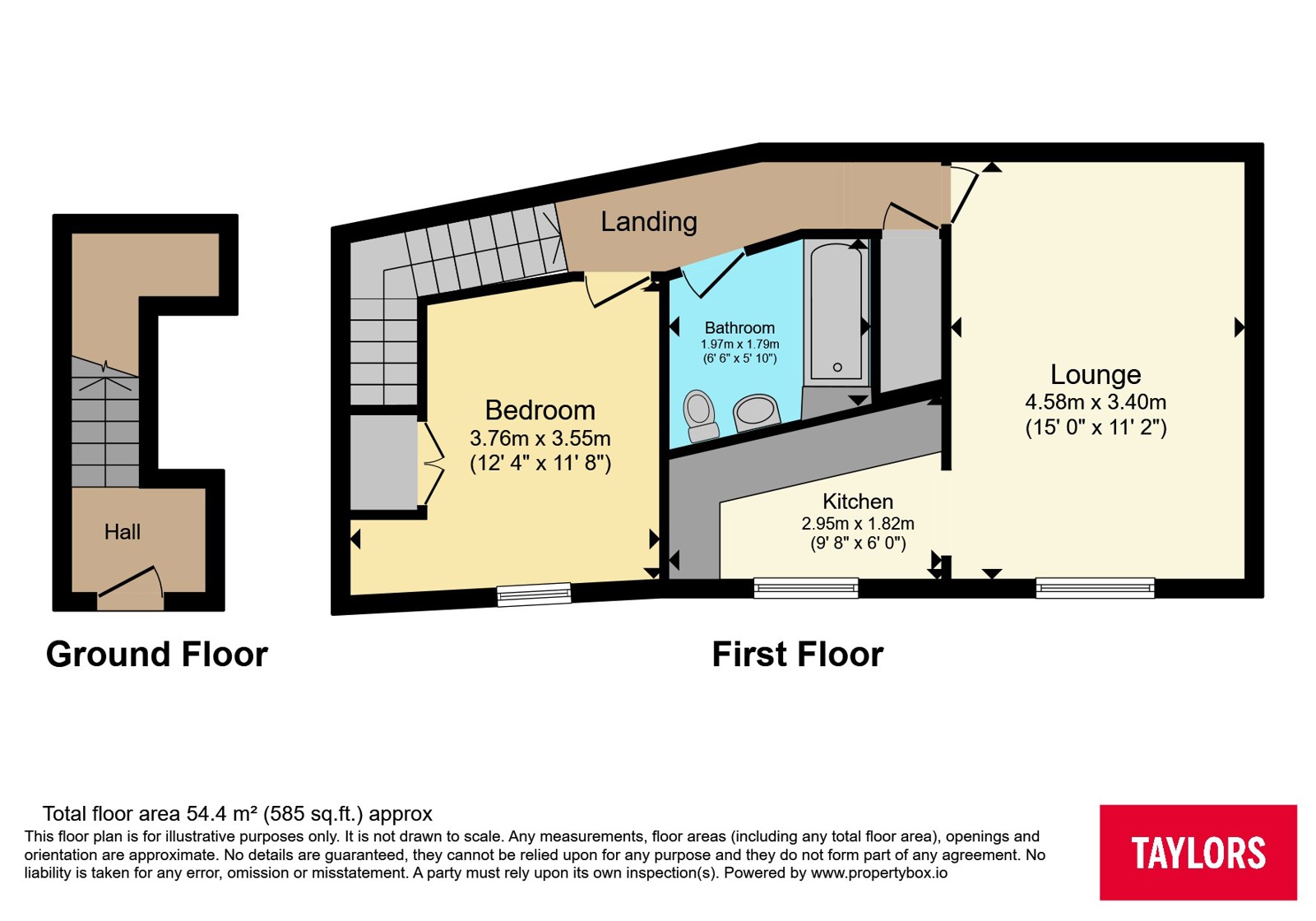 Flat 15, Cedar Court,, Cleeve Road, Bristol floorplan