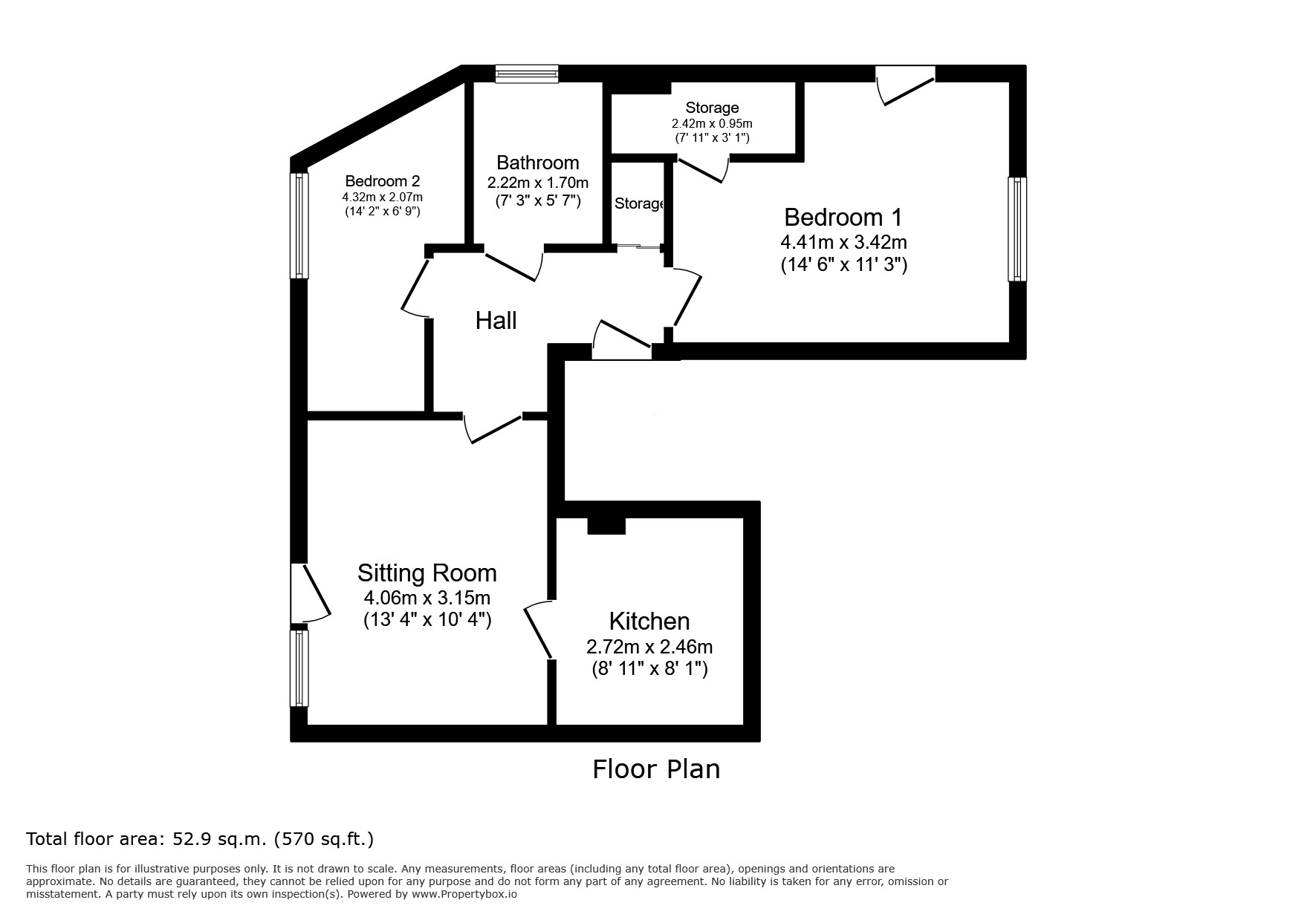 Pownall Road, Suffolk floorplan