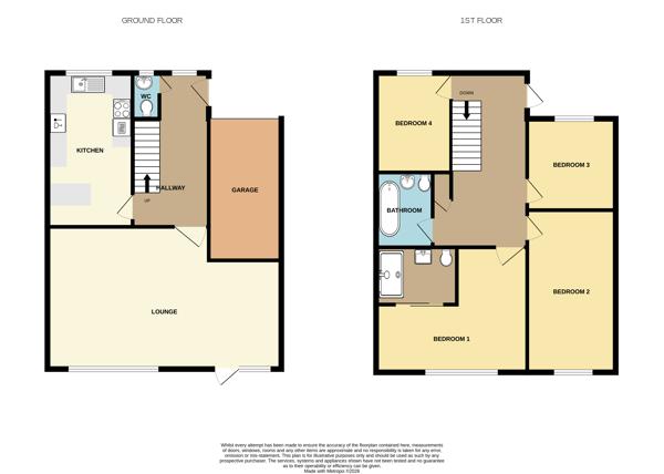 6, Staplers Court, Maidstone floorplan