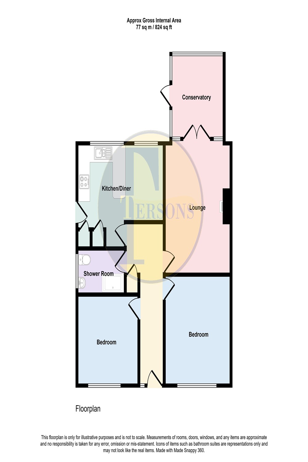 Roman Way, St. Margarets-At-Cliffe, Dover floorplan